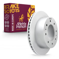 Metrix Premium Chassis Parts - 14.17 inch (360mm) Rear Coated Vented Disc Brake Rotor Fits Chevrolet Silverado 2500 HD, Silverado 3500 HD, Suburban 3500 HD, GMC Sierra 2500 HD, 09.D271.10