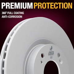 Metrix Premium Front Disc Brake Rotor Kit 92584MT suspension steering brake parts