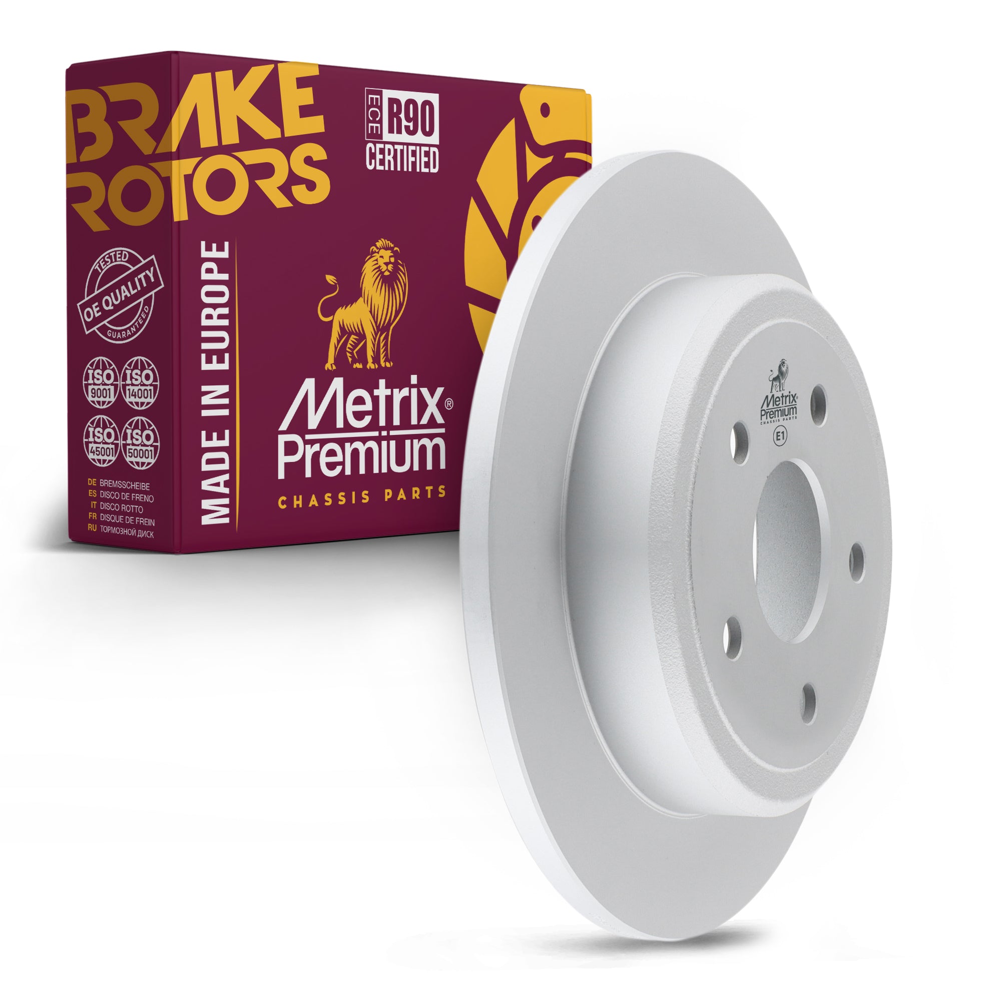 Metrix Premium Rear Disc Brake Rotor 84076MF OEM fit auto parts