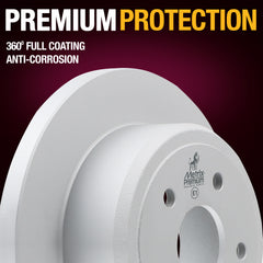 Metrix Premium Rear Disc Brake Rotor 84076MF suspension steering brake parts
