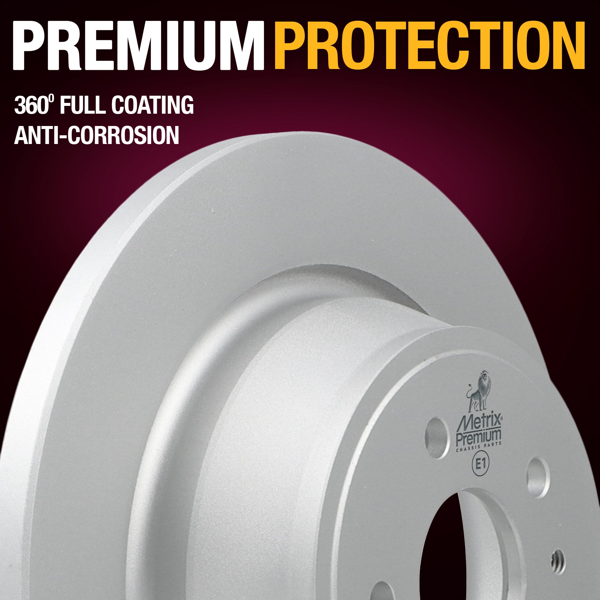 Metrix Premium Rear Disc Brake Rotor Kit 92545MT suspension steering brake parts