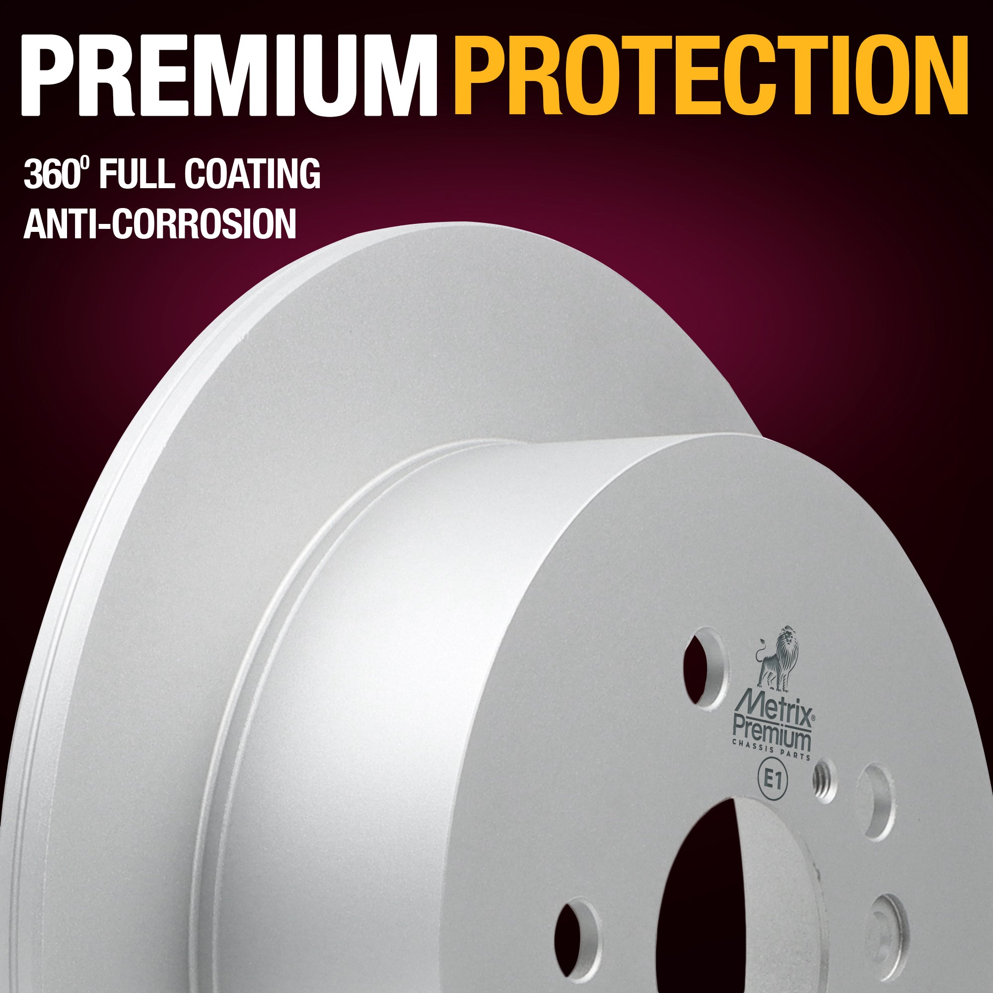 Metrix Premium Rear Disc Brake Rotor Kit 92689MT suspension steering brake parts