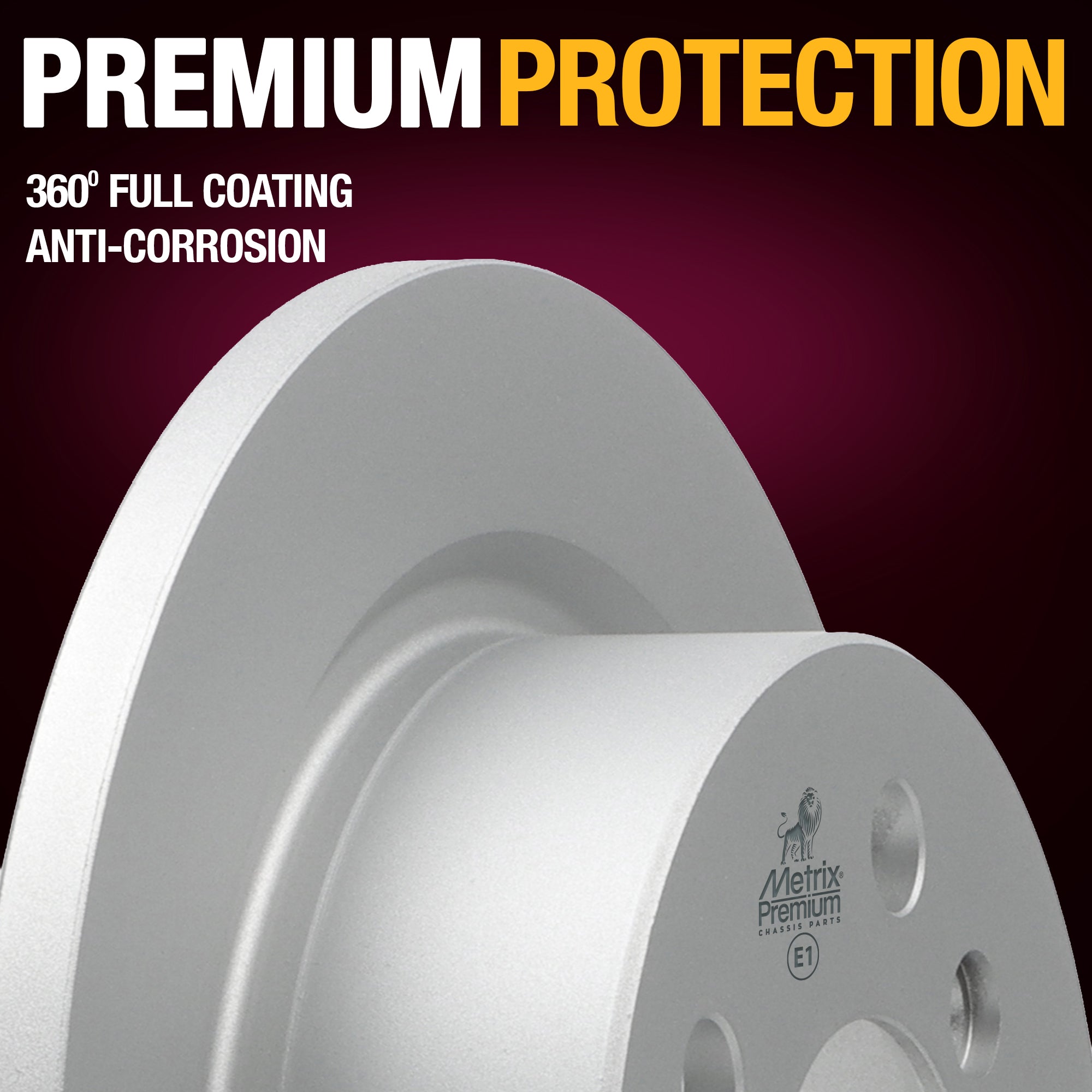 Metrix Premium Rear Disc Brake Rotor Kit 92511MT suspension steering brake parts