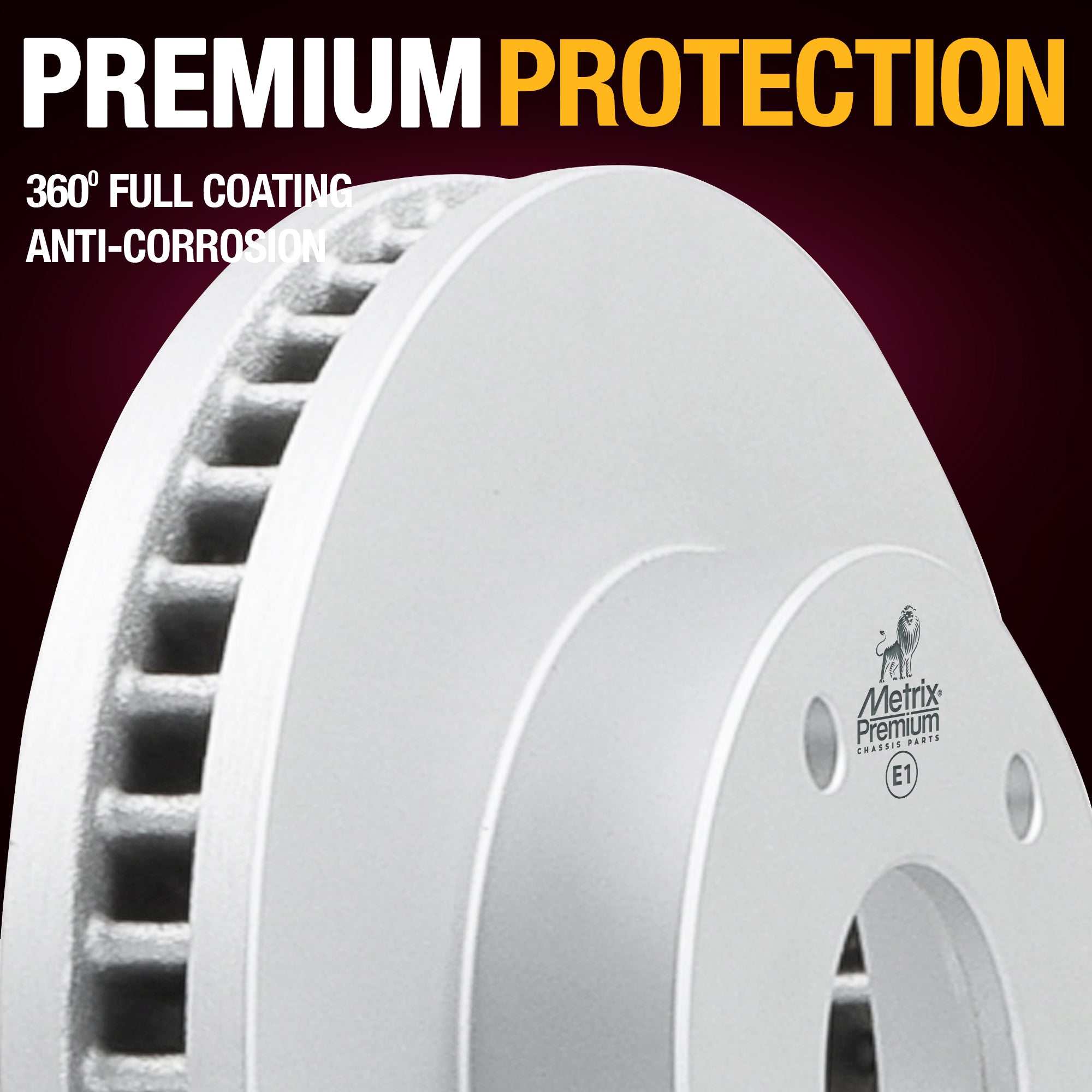 Metrix Premium Front Disc Brake Rotor Kit 92685MT suspension steering brake parts