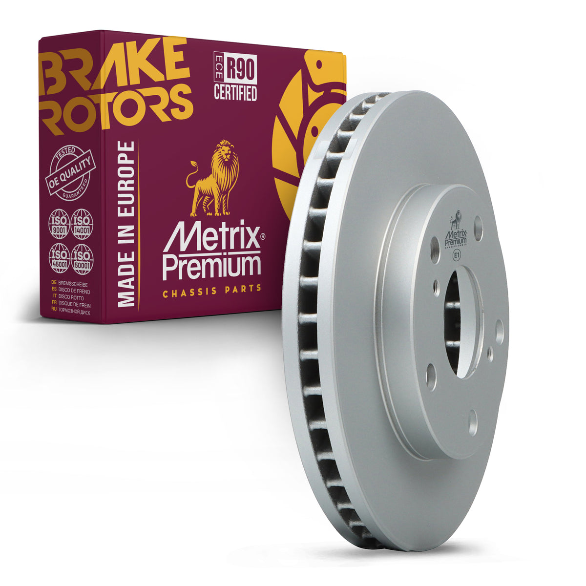 Metrix Premium Front Disc Brake Rotor 84124MF OEM fit auto parts