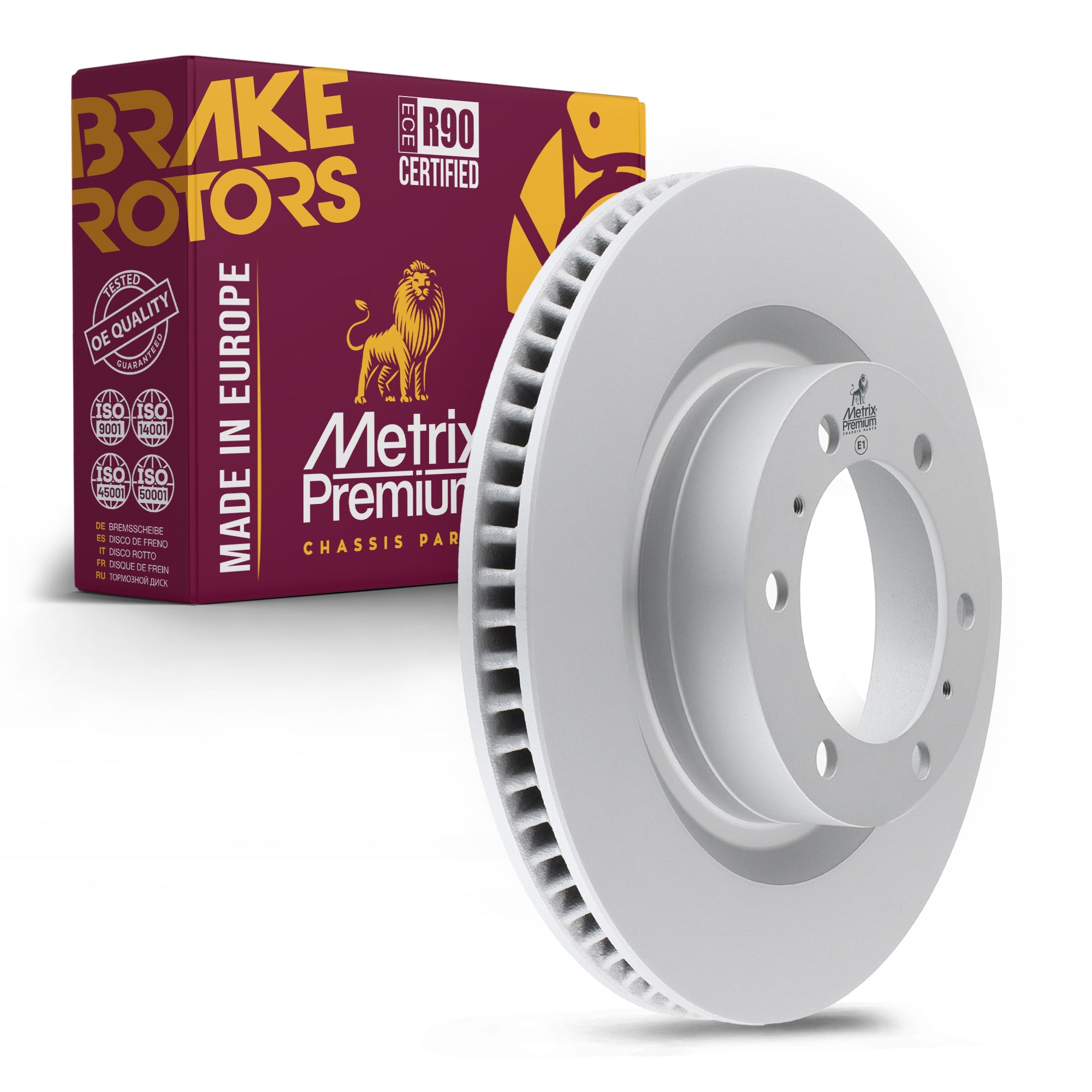 Metrix Premium Front Disc Brake Rotor 84125MF OEM fit auto parts