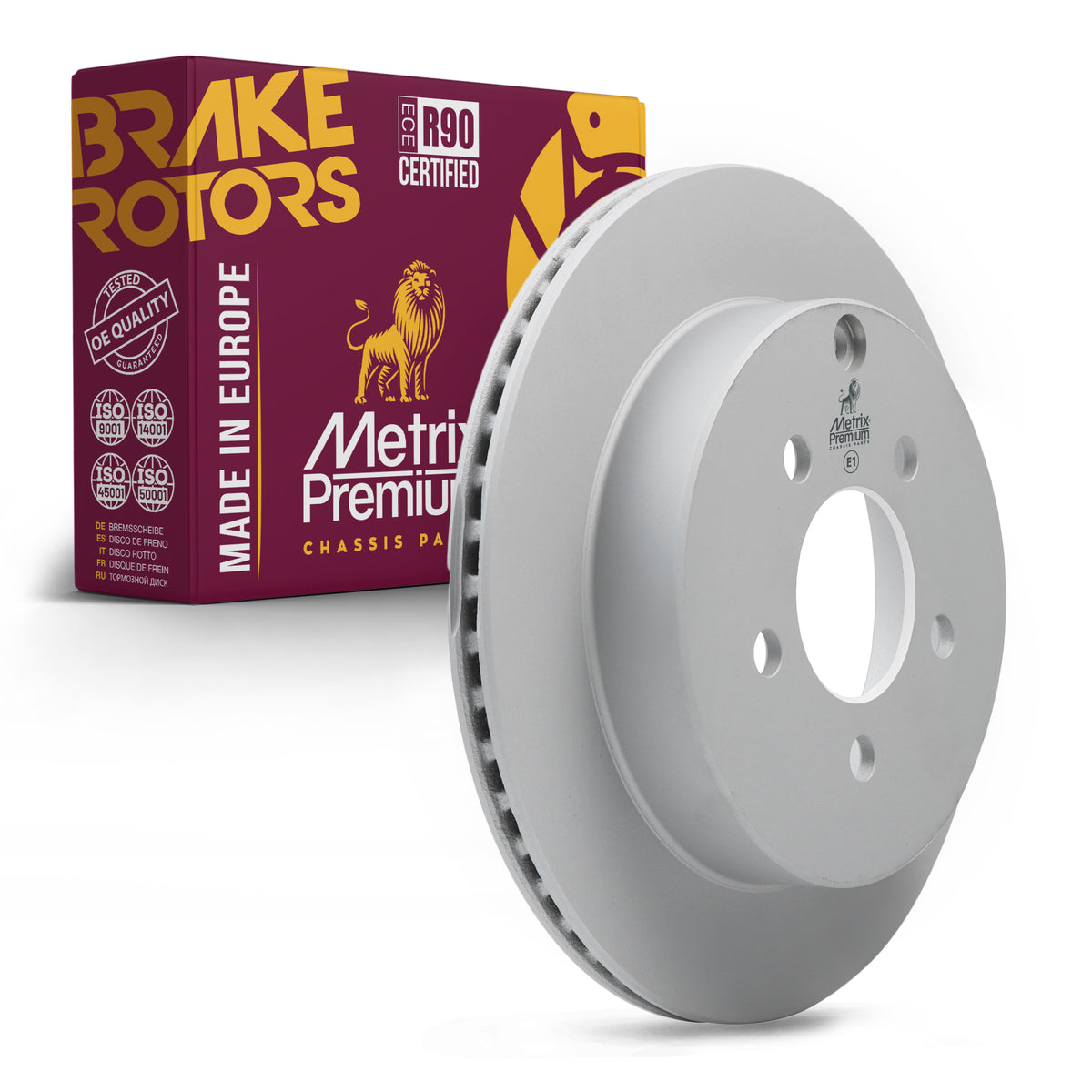 Metrix Premium Rear Disc Brake Rotor 84126MF OEM fit auto parts