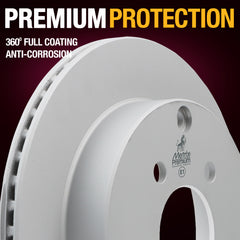 Metrix Premium Rear Disc Brake Rotor Kit 92683MT suspension steering brake parts