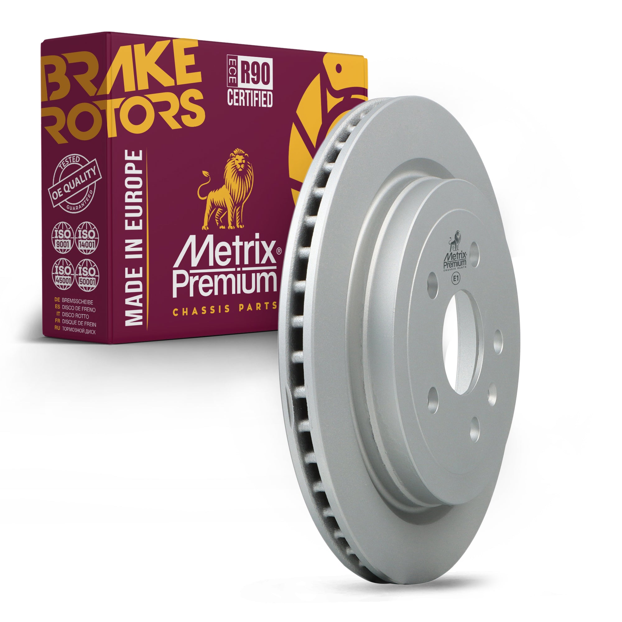 Metrix Premium Rear Disc Brake Rotor 84130MF OEM fit auto parts