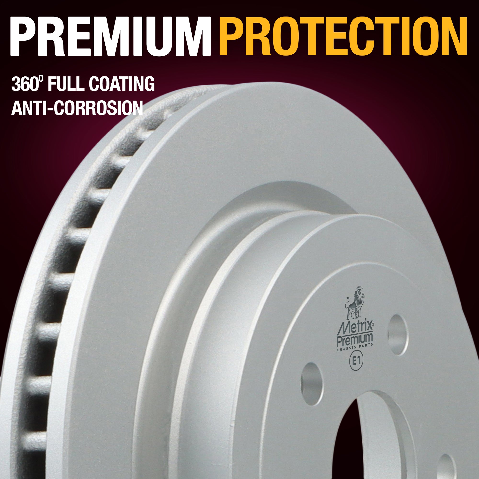 Metrix Premium Rear Disc Brake Rotor 84130MF spare car parts
