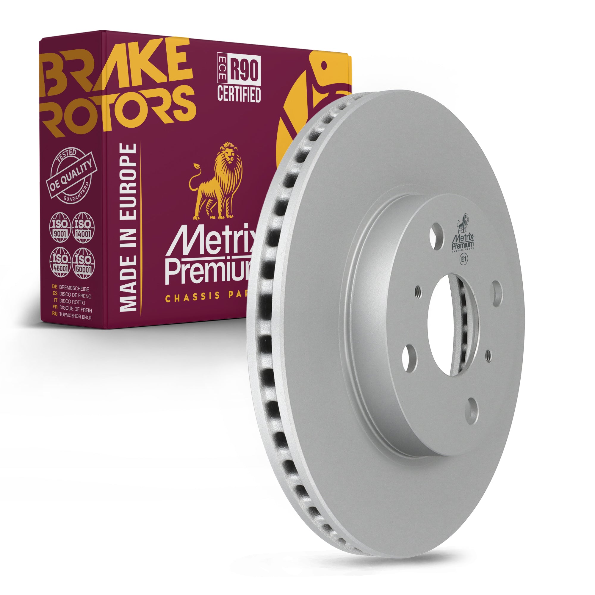 Metrix Premium Front Disc Brake Rotor 84133MF OEM fit auto parts