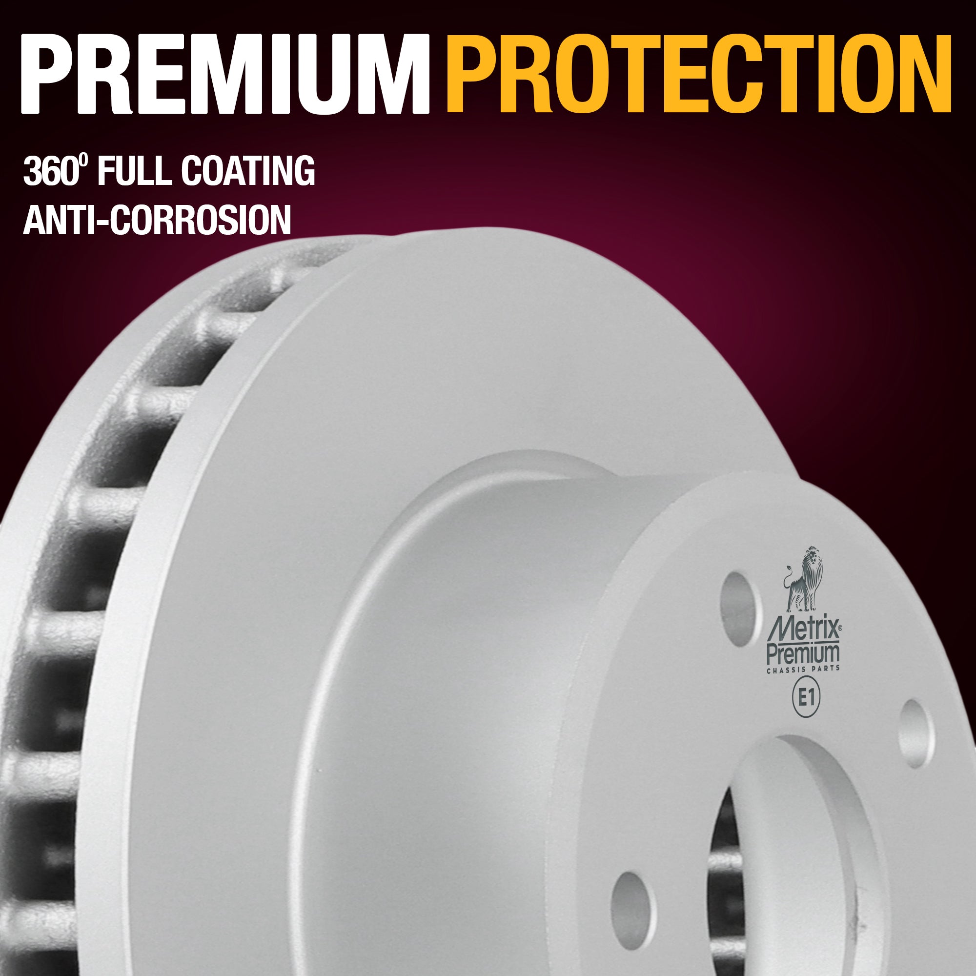 Metrix Premium Front Disc Brake Rotor Kit 92577MT suspension steering brake parts