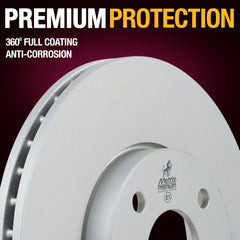 Metrix Premium Front Disc Brake Rotor Kit 92543MT suspension steering brake parts