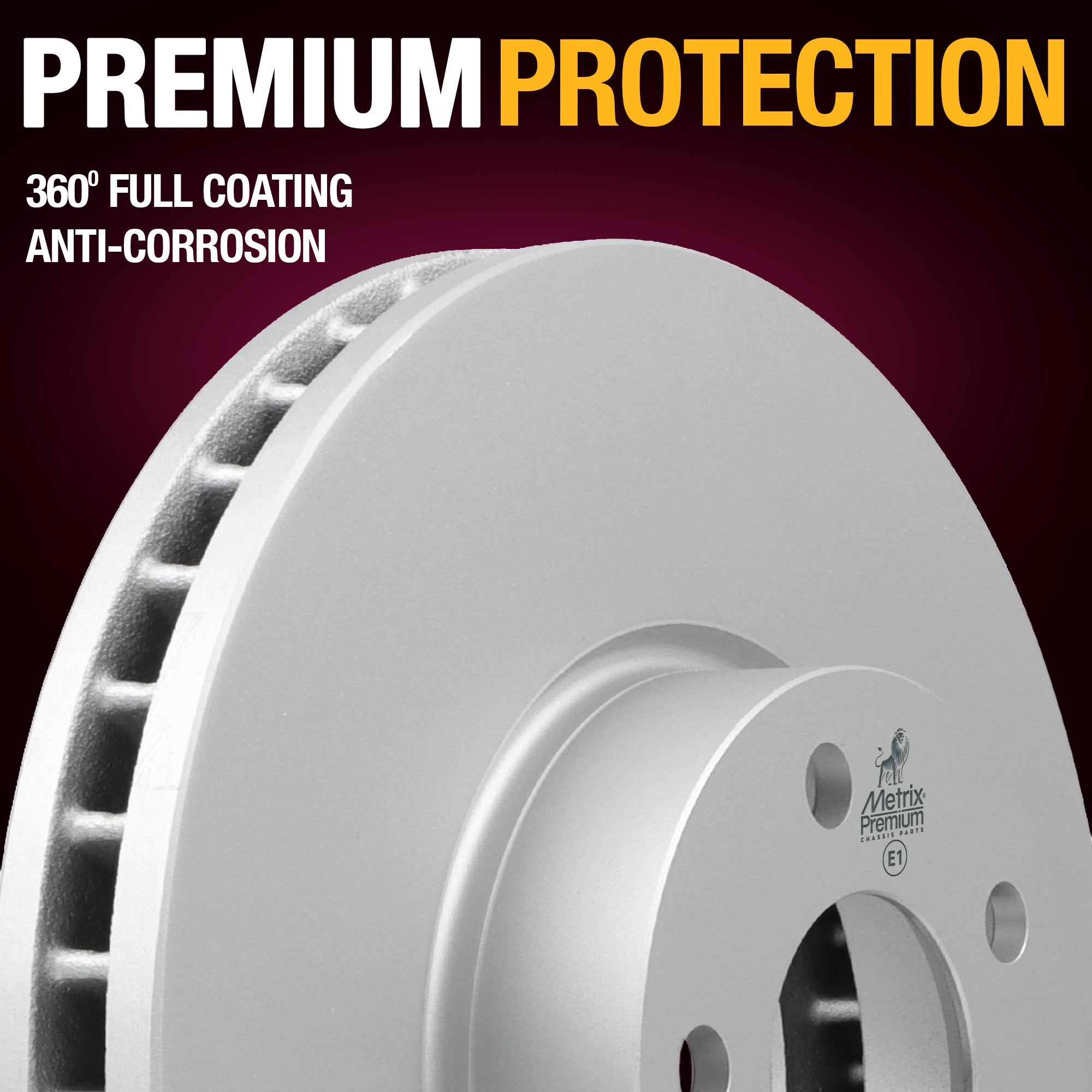 Metrix Premium Front Disc Brake Rotor Kit 92505MT suspension steering brake parts