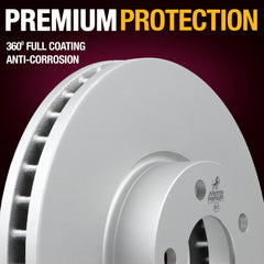 Metrix Premium Front Disc Brake Rotor Kit 92505MT suspension steering brake parts