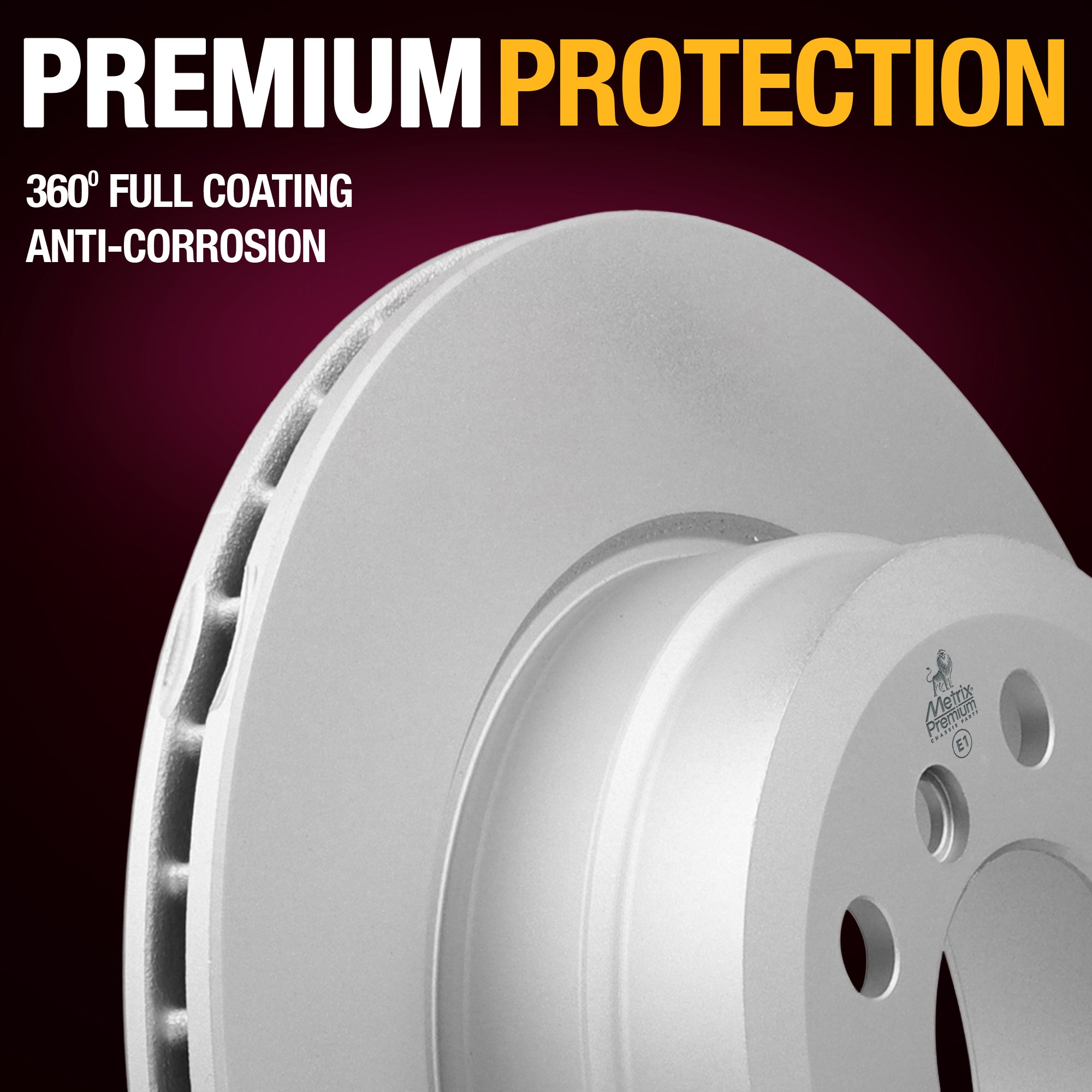 Metrix Premium Rear Disc Brake Rotor Kit 92329MT suspension steering brake parts