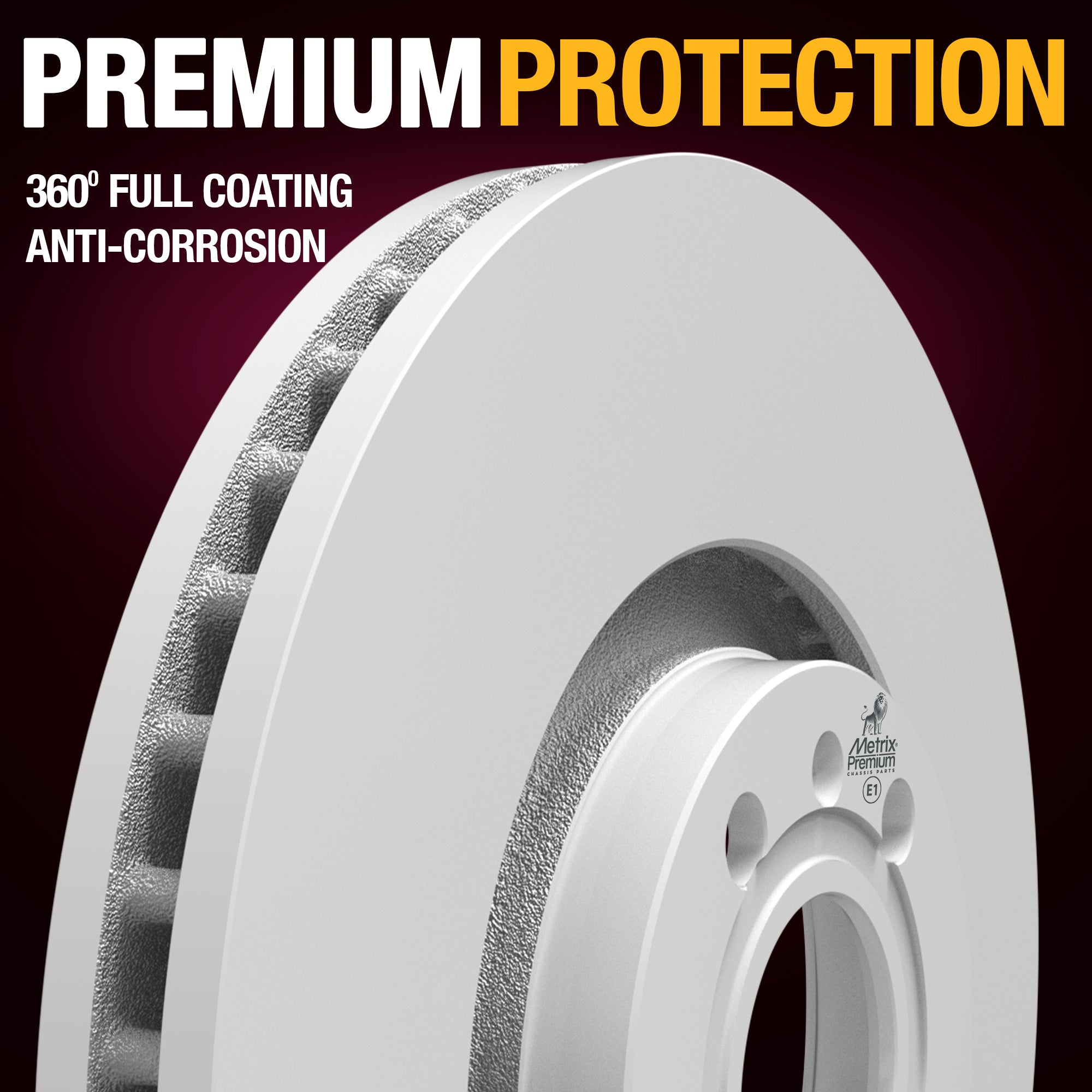 METRIX PREMIUM CHASSIS PARTS Disc Brake Rotor P/N:84159MF Fits: Audi A4 09-00, Audi A4 Quattro 09-00, Audi A6 04-00, Audi A6 Quattro 2004, Audi Allroad Quattro 05-01, Audi S4 02-00