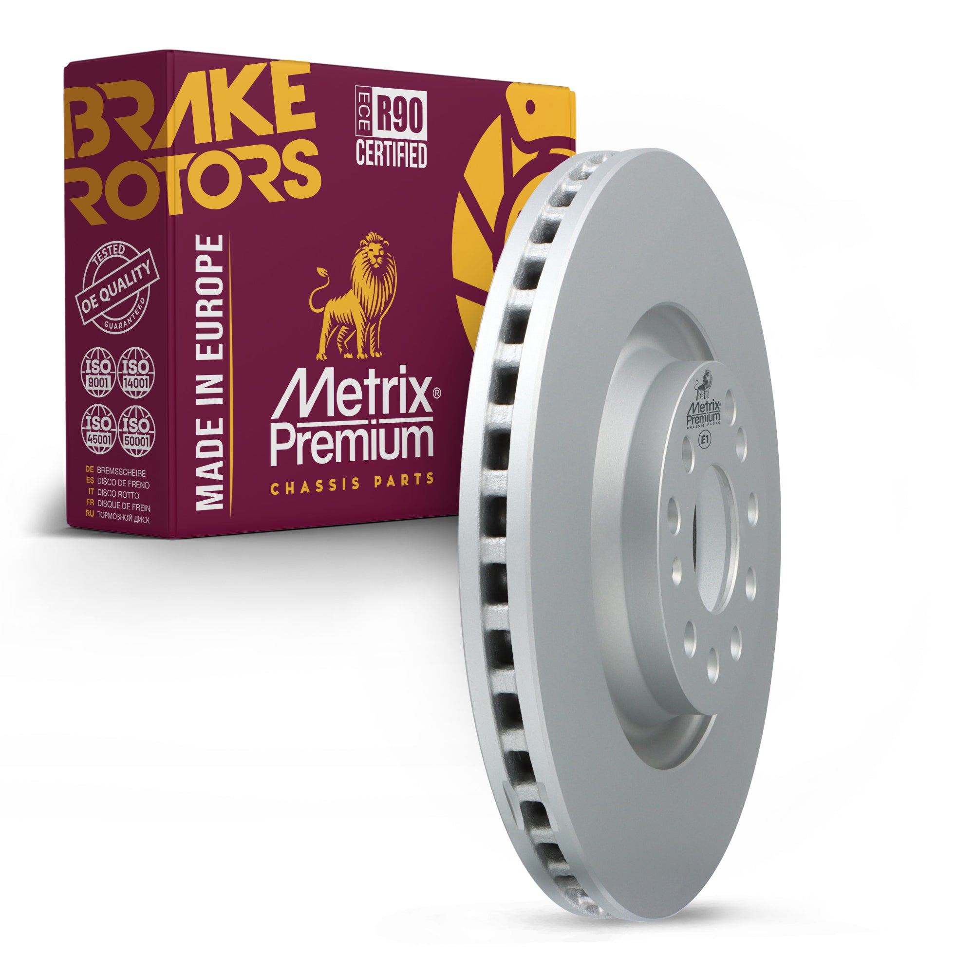 Metrix Premium Front Disc Brake Rotor 84162MF OEM fit auto parts