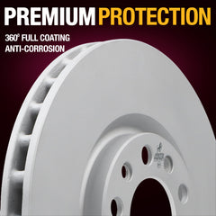 Metrix Premium Front Disc Brake Rotor Kit 92503MT suspension steering brake parts