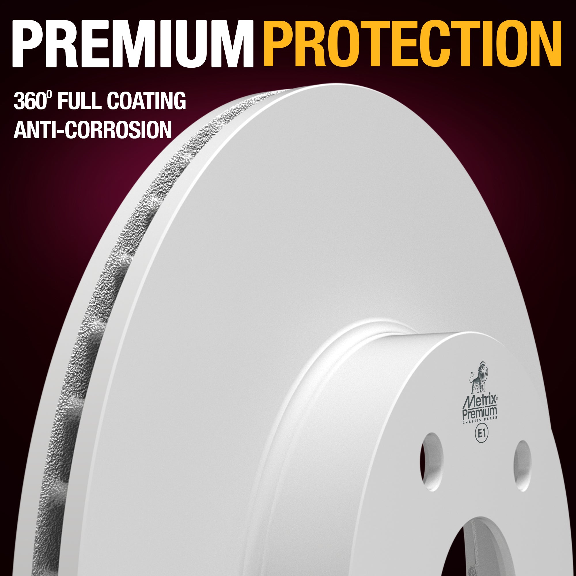 METRIX PREMIUM CHASSIS PARTS Disc Brake Rotor P/N:84171MF Fits: Toyota Rav4 03-96