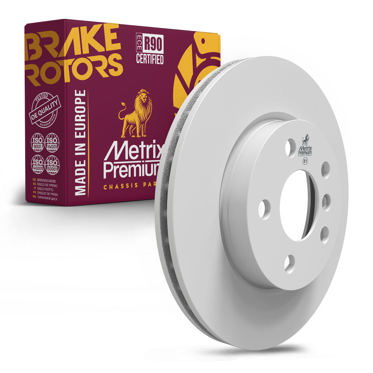 METRIX PREMIUM CHASSIS PARTS Disc Brake Rotor P/N:84180MF Fits: Mini Cooper 22-14