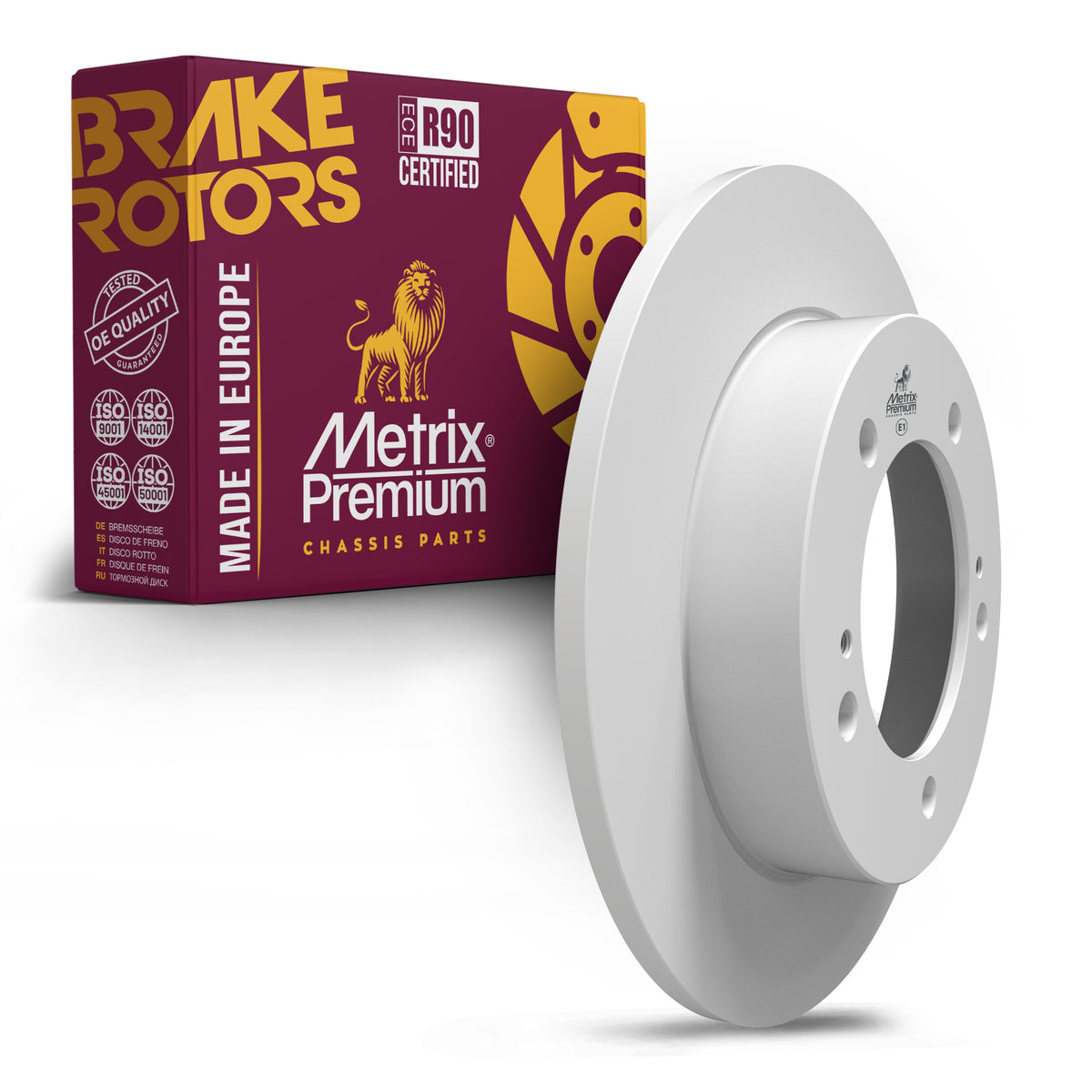 METRIX PREMIUM CHASSIS PARTS Disc Brake Rotor P/N:84200MF Fits: Suzuki Samurai 95-85, Suzuki Sj413 1985