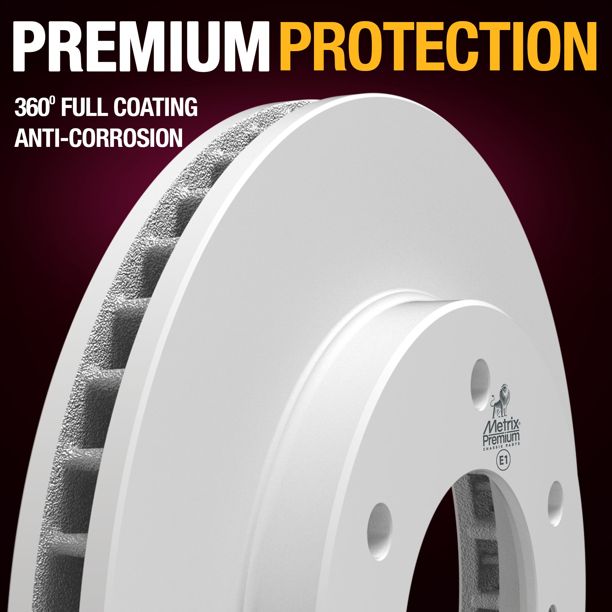 METRIX PREMIUM CHASSIS PARTS Disc Brake Rotor P/N:84221MF Fits: Mitsubishi Montero 06-01