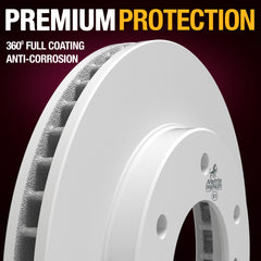 METRIX PREMIUM CHASSIS PARTS Disc Brake Rotor P/N:84221MF Fits: Mitsubishi Montero 06-01