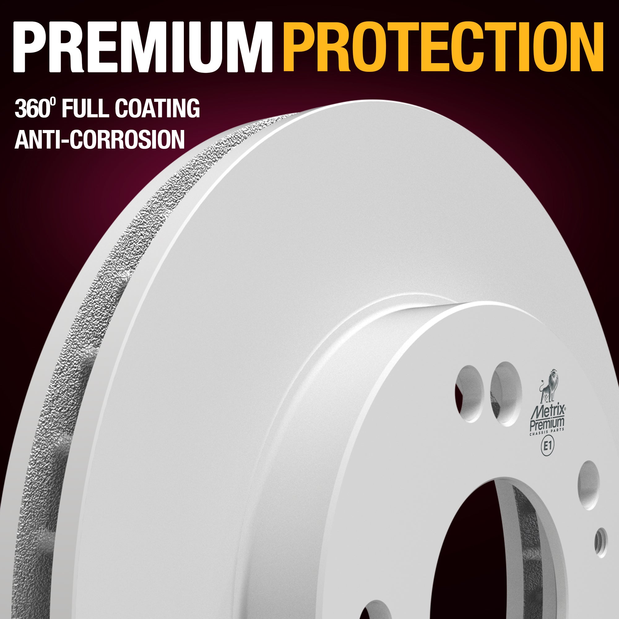 Metrix Premium Chassis Parts Front Disc Brake Rotor Kit 92077MT suspension steering brake parts