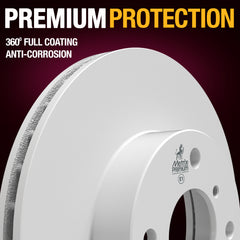METRIX PREMIUM CHASSIS PARTS Disc Brake Rotor P/N:84235MF Fits: Suzuki Aerio 07-02, Suzuki Esteem 02-99