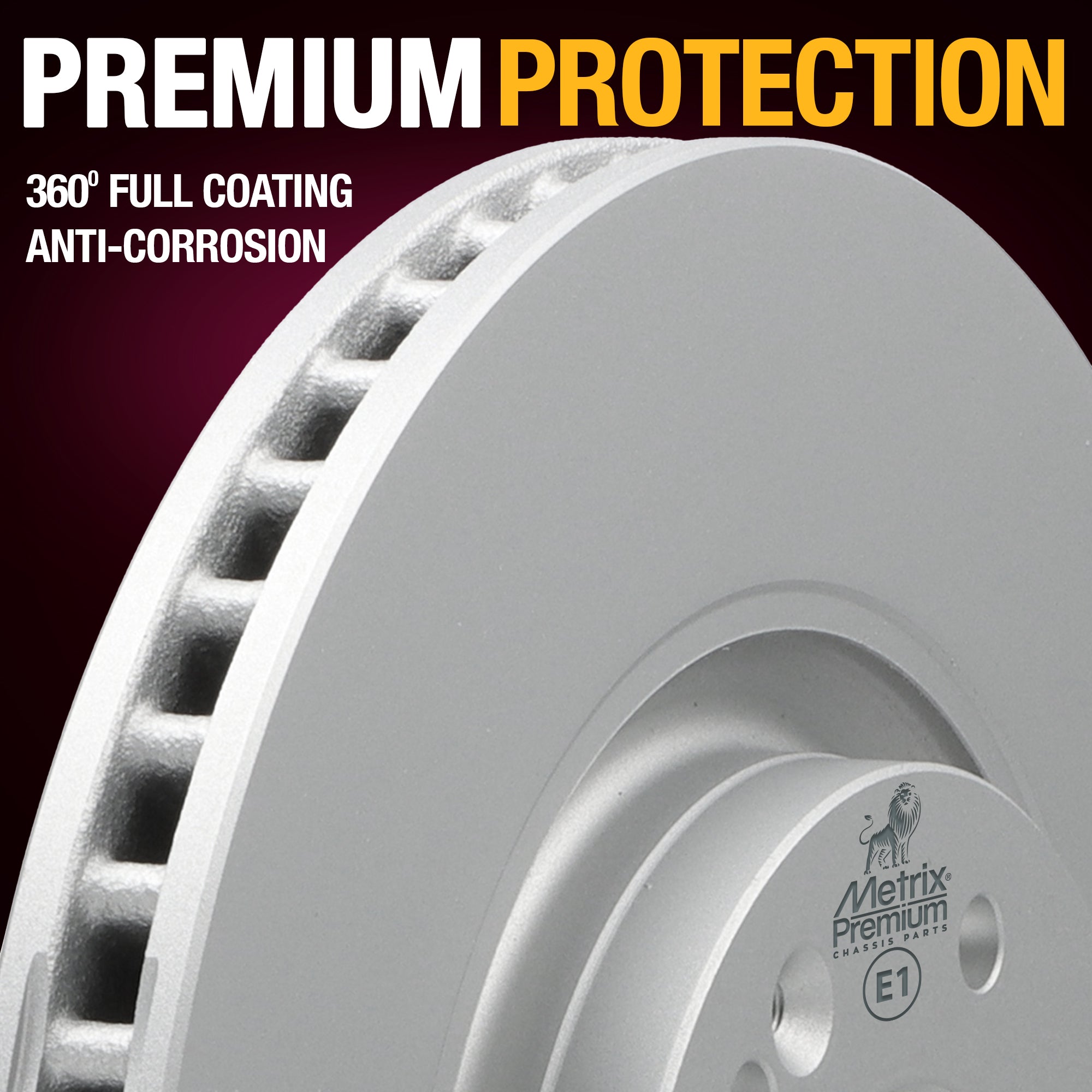 Metrix Premium Front Disc Brake Rotor Kit 92751MT spare car parts