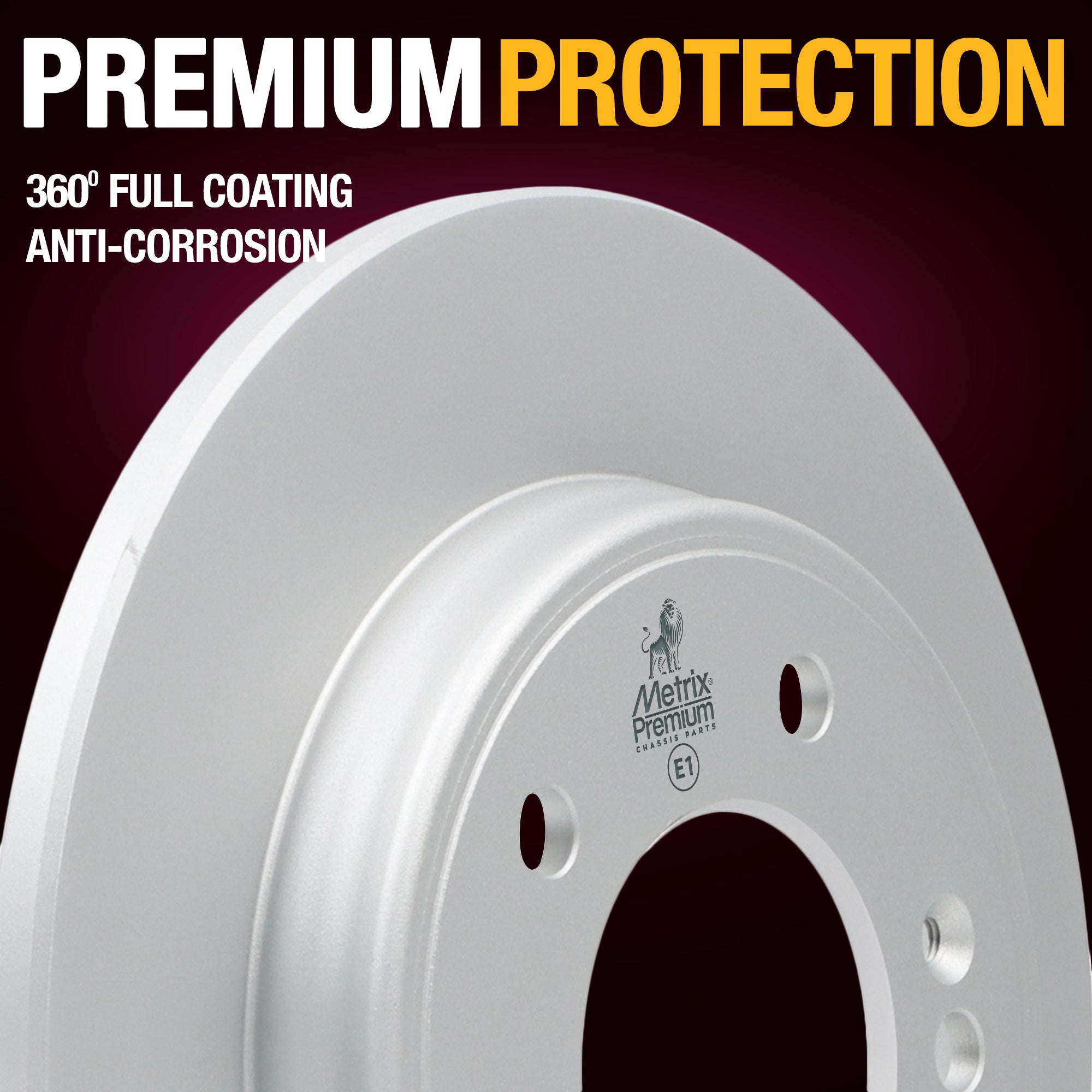 Metrix Premium Rear Disc Brake Rotor Kit 92674MT suspension steering brake parts