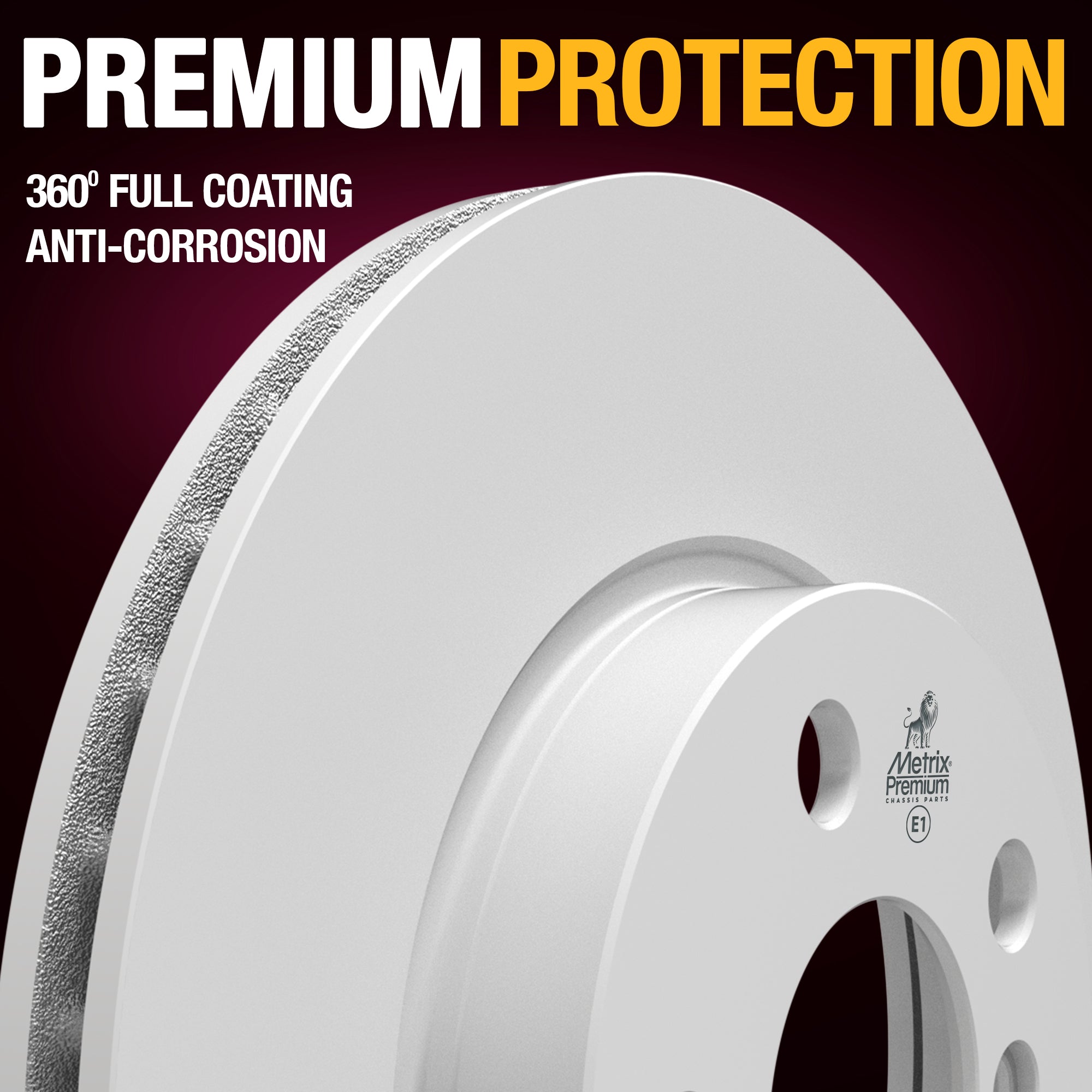 Metrix Premium Chassis Parts Front Disc Brake Rotor Kit 92068MT suspension steering brake parts