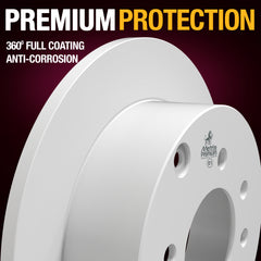 METRIX PREMIUM CHASSIS PARTS Disc Brake Rotor P/N:84261MF Fits: Hyundai Sonata 05-99, Kia Optima 06-01