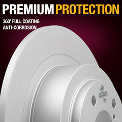 Metrix Premium Rear Disc Brake Rotor Kit 92375MT suspension steering brake parts