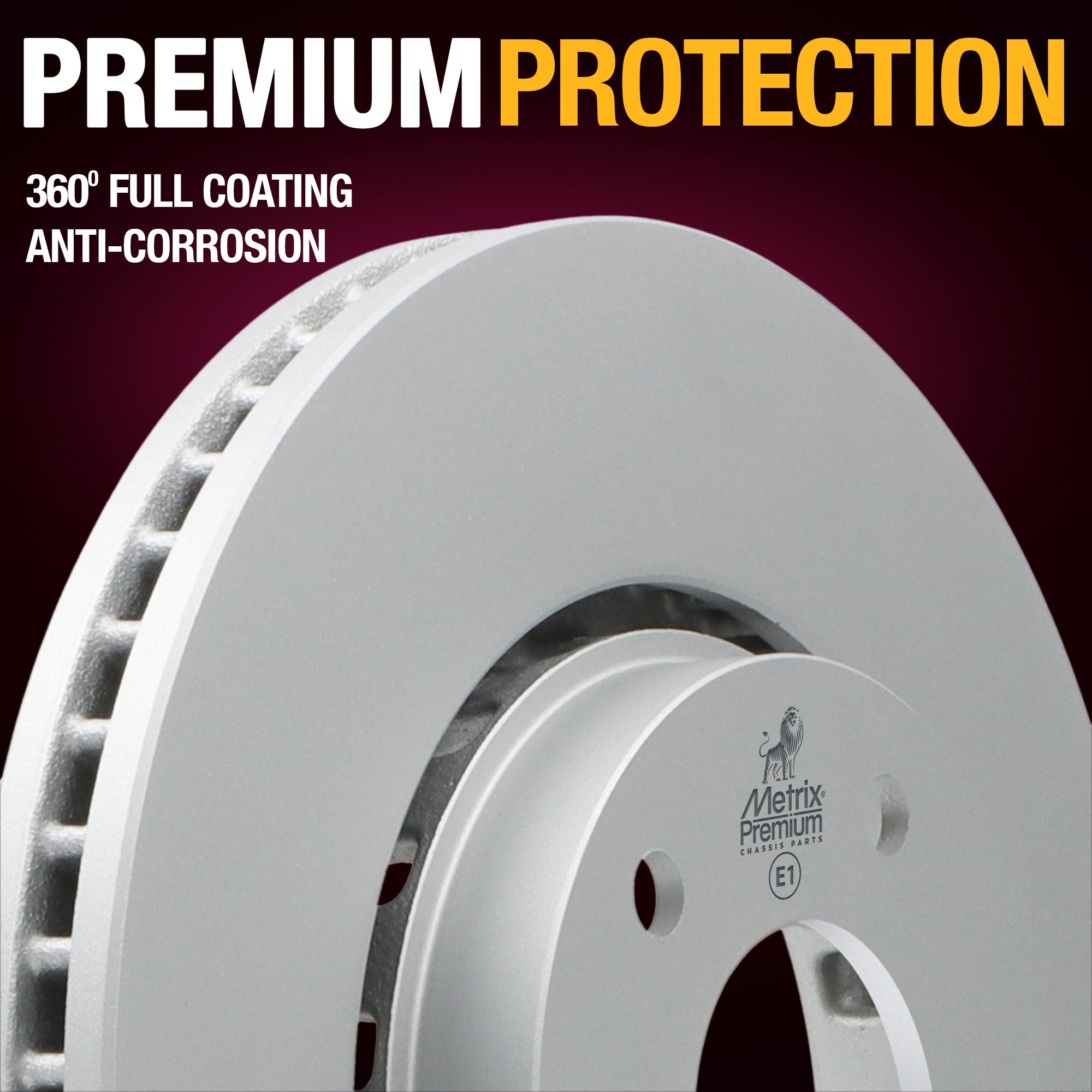 Metrix Premium Front Disc Brake Rotor Kit 92540MT suspension steering brake parts