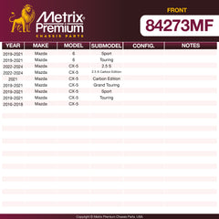 Metrix Premium Front Disc Brake Rotor 84273MF OEM fit spare parts