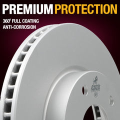 Metrix Premium Front Disc Brake Rotor Kit 92500MT suspension steering brake parts