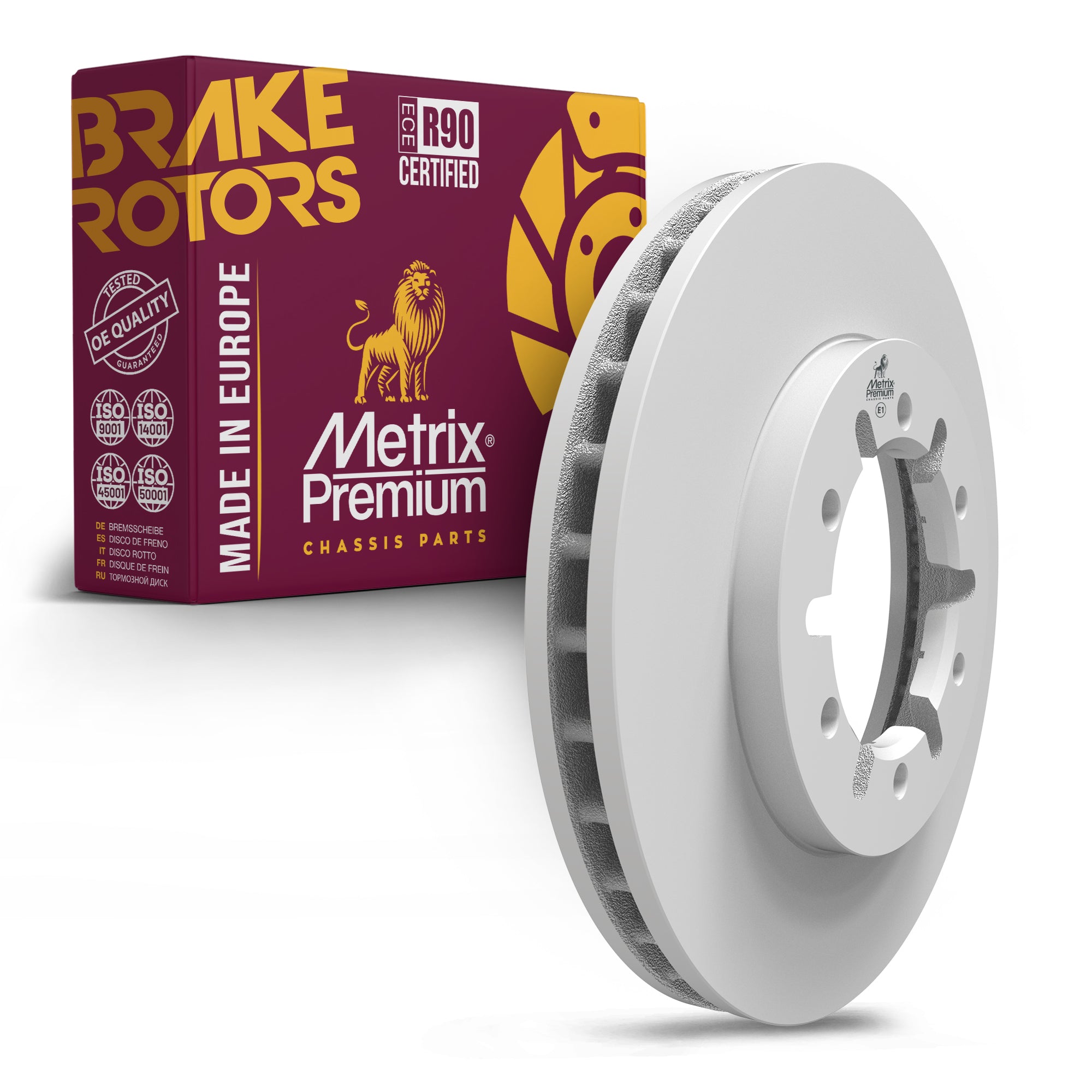Metrix Premium Chassis Parts Front Disc Brake Rotor 84281MF OEM fit auto parts