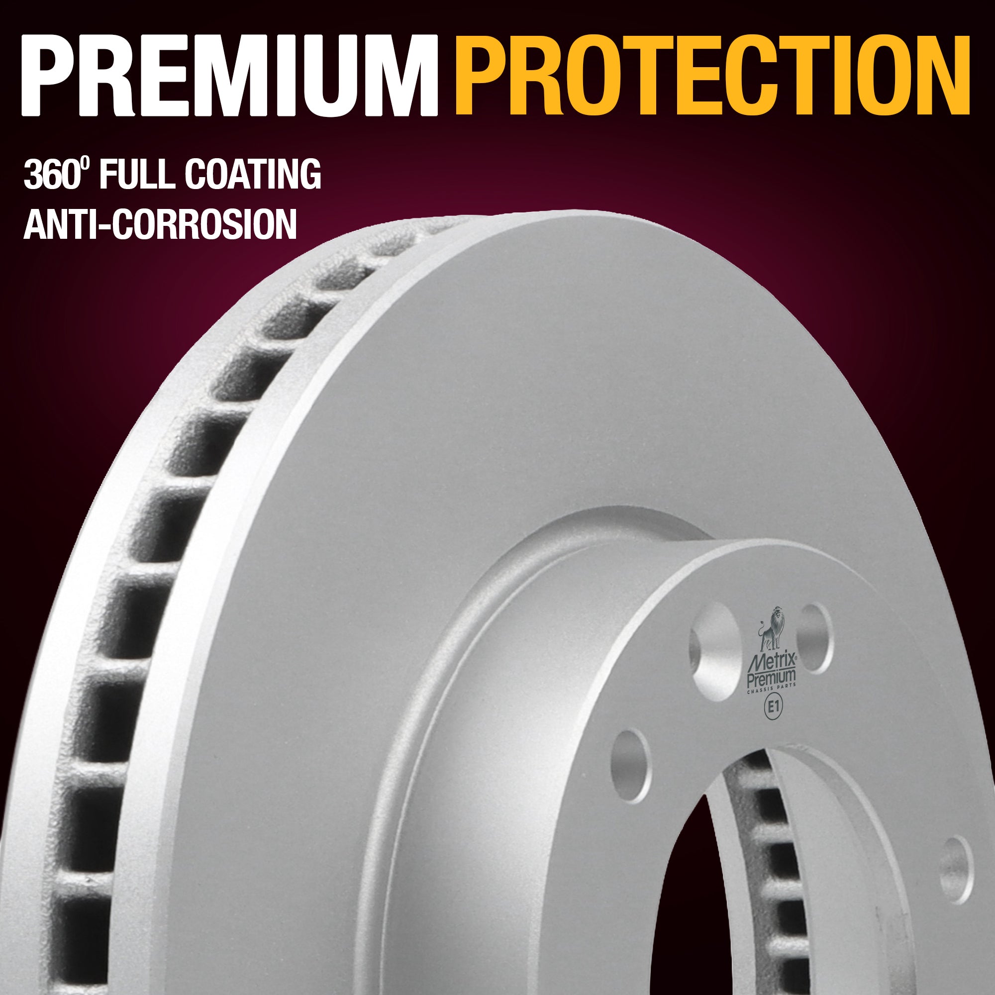 Metrix Premium Front Disc Brake Rotor Kit 92498MT suspension steering brake parts
