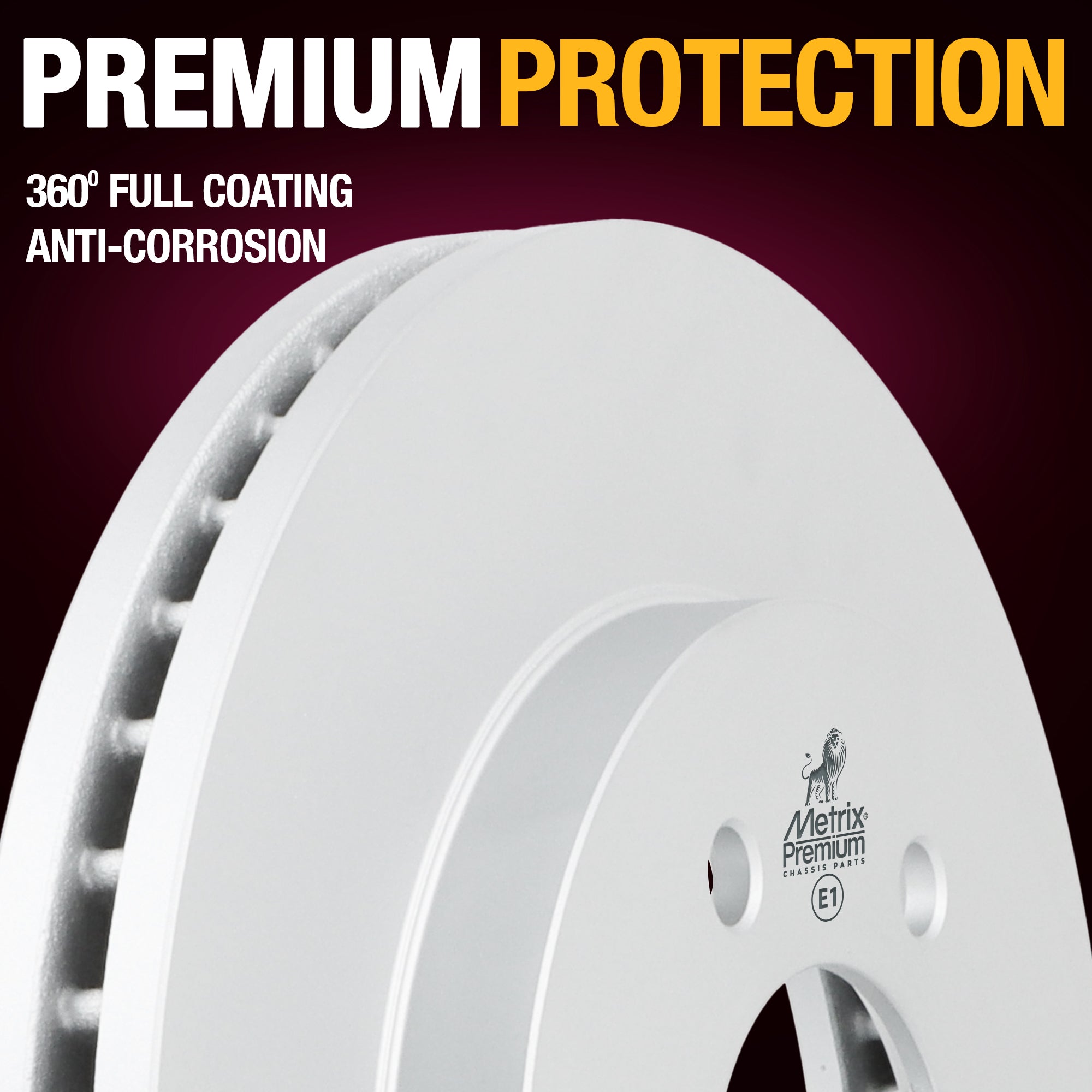 Metrix Premium Rear Disc Brake Rotor 84296MF suspension steering brake parts