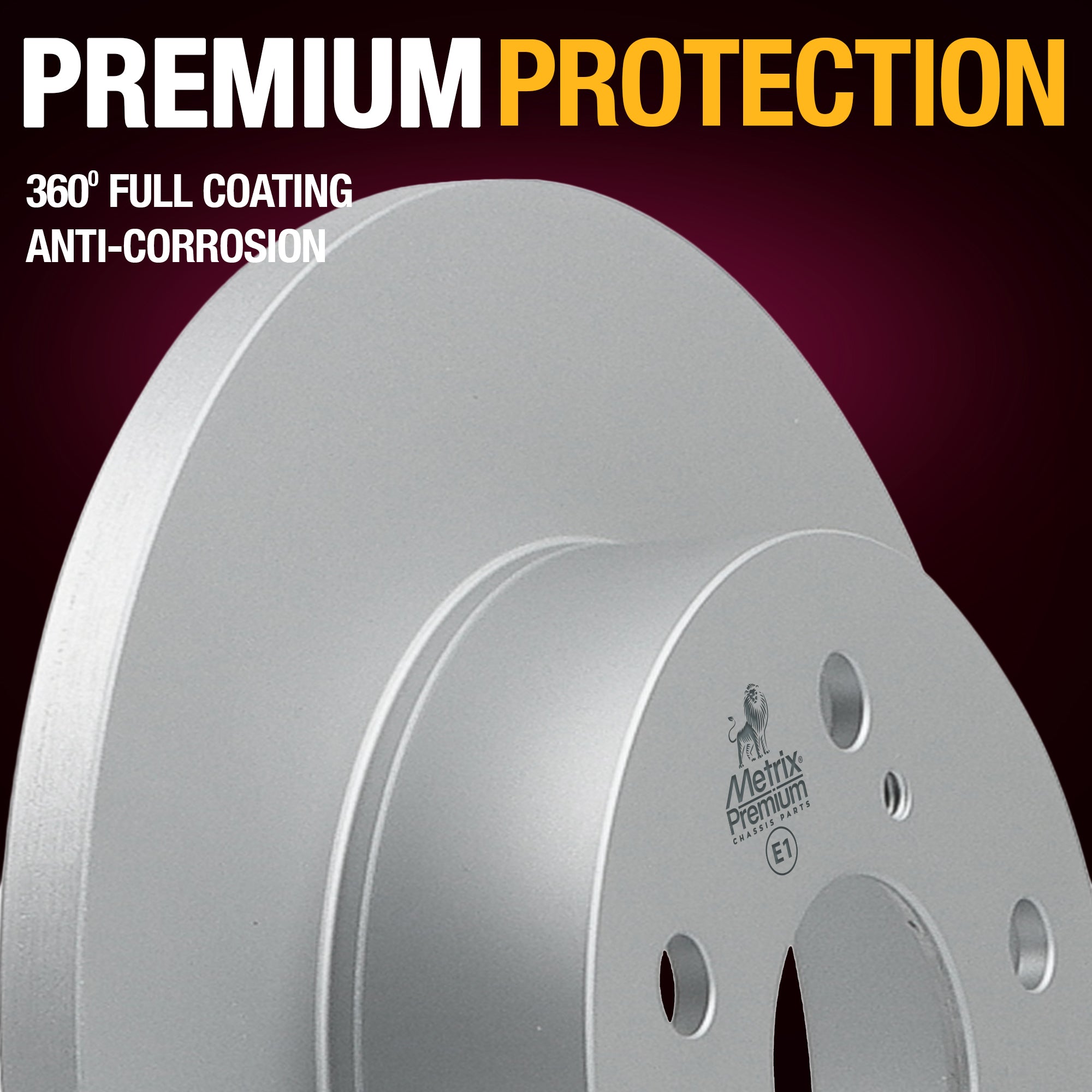 Metrix Premium Rear Disc Brake Rotor 84301MF suspension steering brake parts