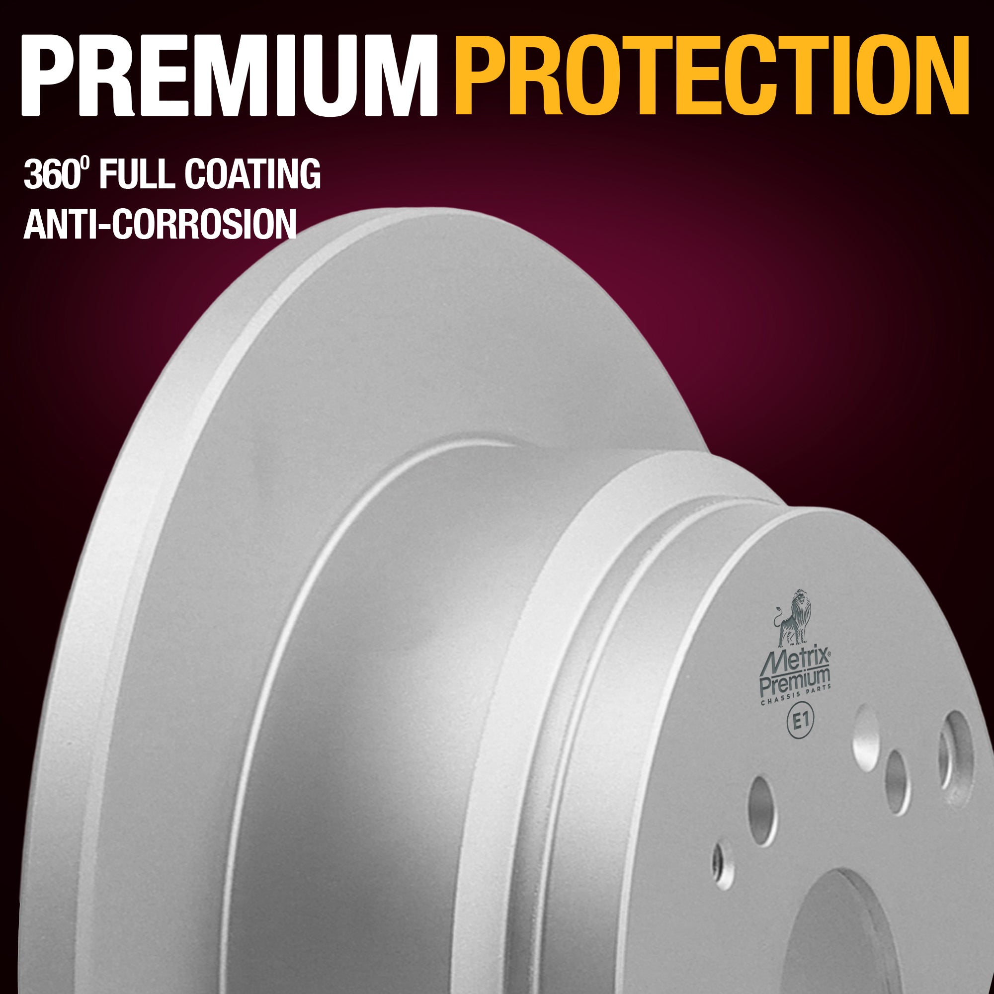 Metrix Premium Rear Disc Brake Rotor Kit 92324MT suspension steering brake parts