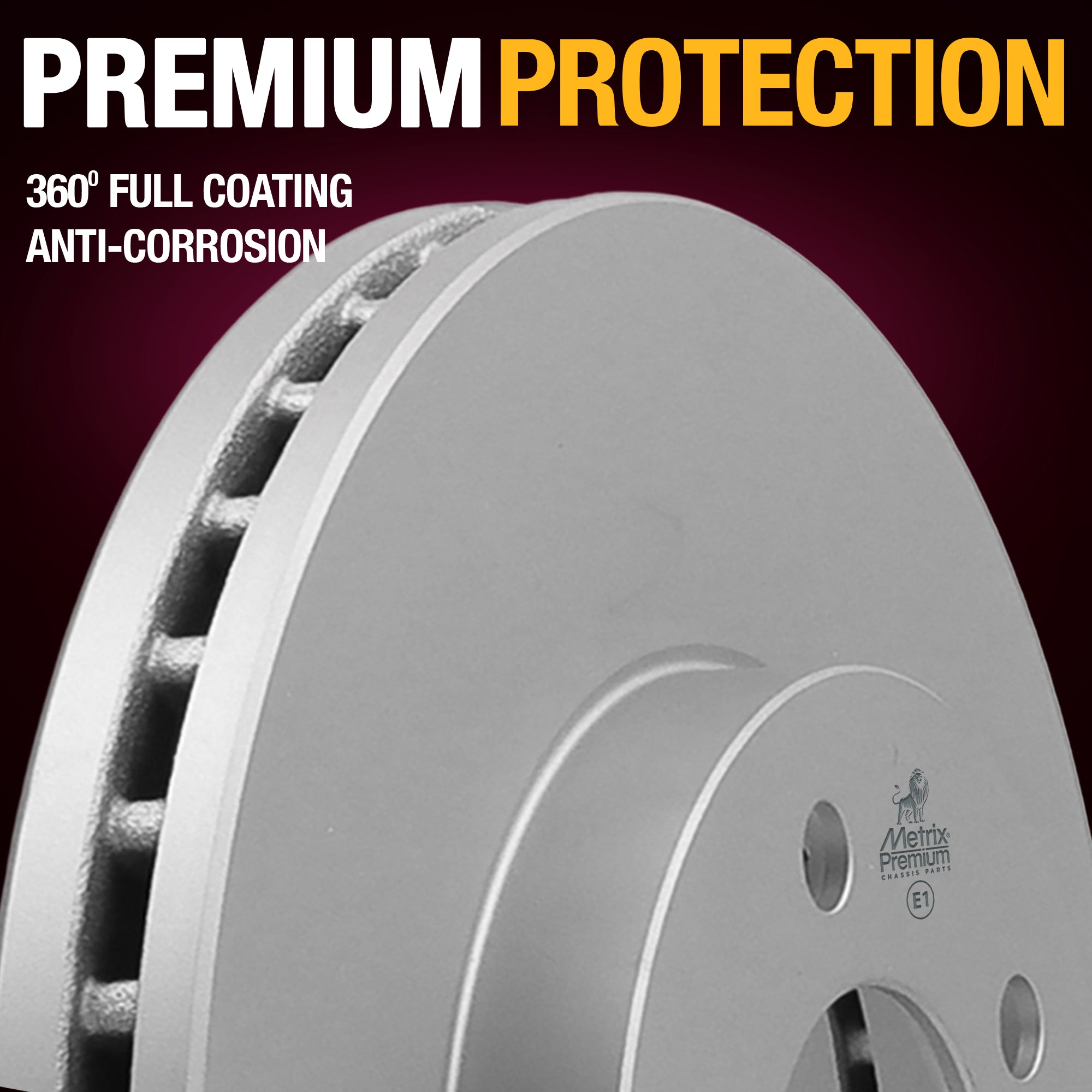 Metrix Premium Front Disc Brake Rotor Kit 92371MT suspension steering brake parts