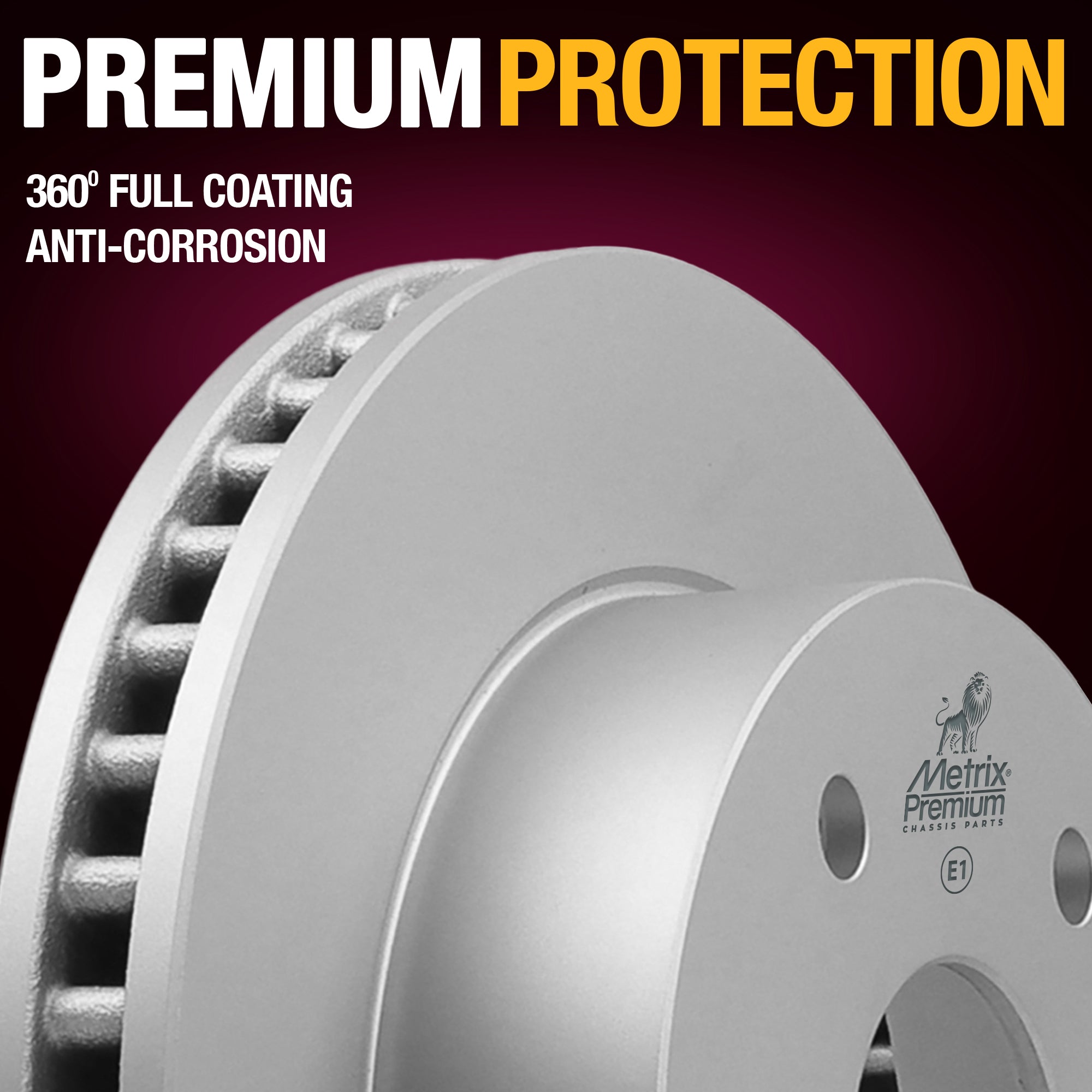 Metrix Premium Front Disc Brake Rotor 84322MF suspension steering brake parts