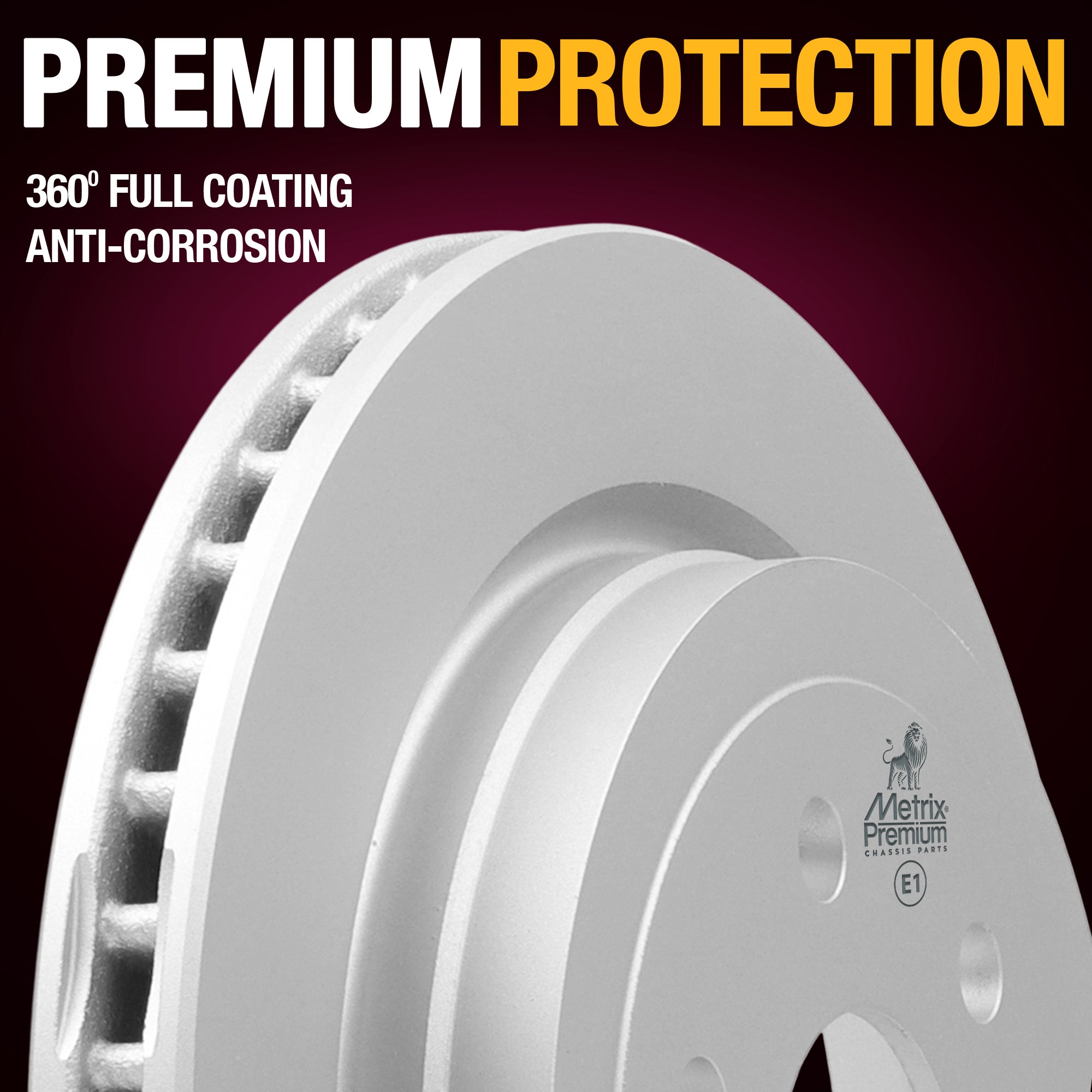 Metrix Premium Rear Disc Brake Rotor Kit 92320MT suspension steering brake parts