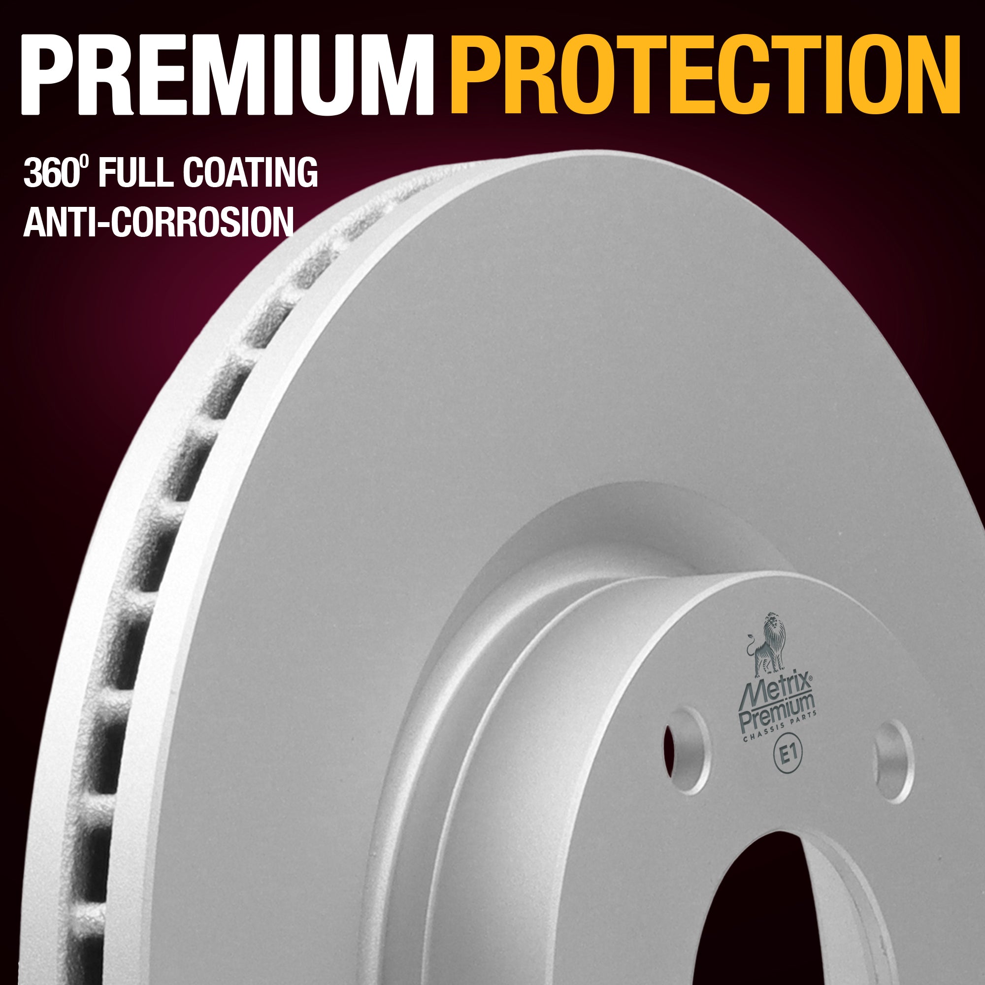 Metrix Premium Front Disc Brake Rotor 84332MF suspension steering brake parts