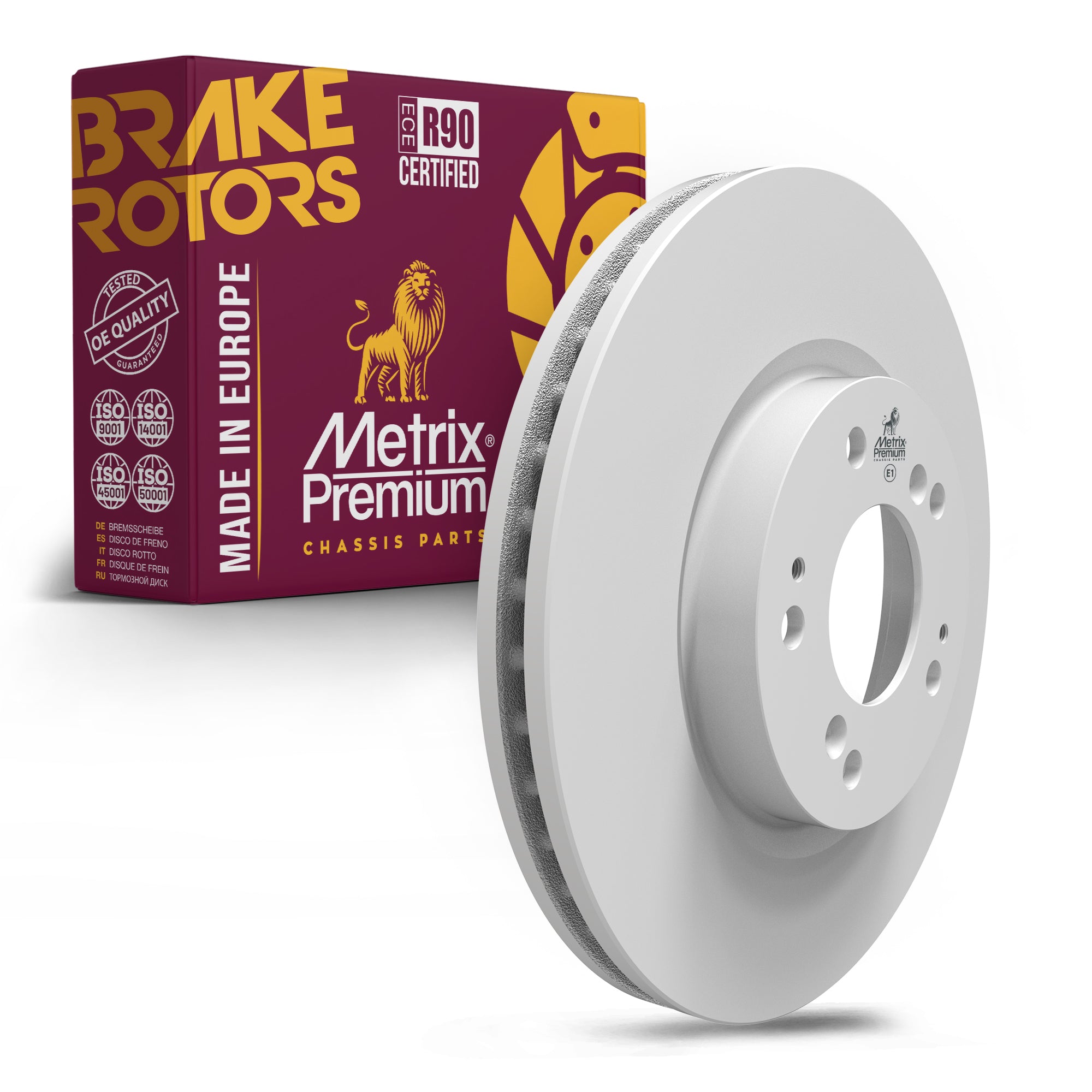 Metrix Premium Chassis Parts Front Disc Brake Rotor 84343MF OEM fit auto parts