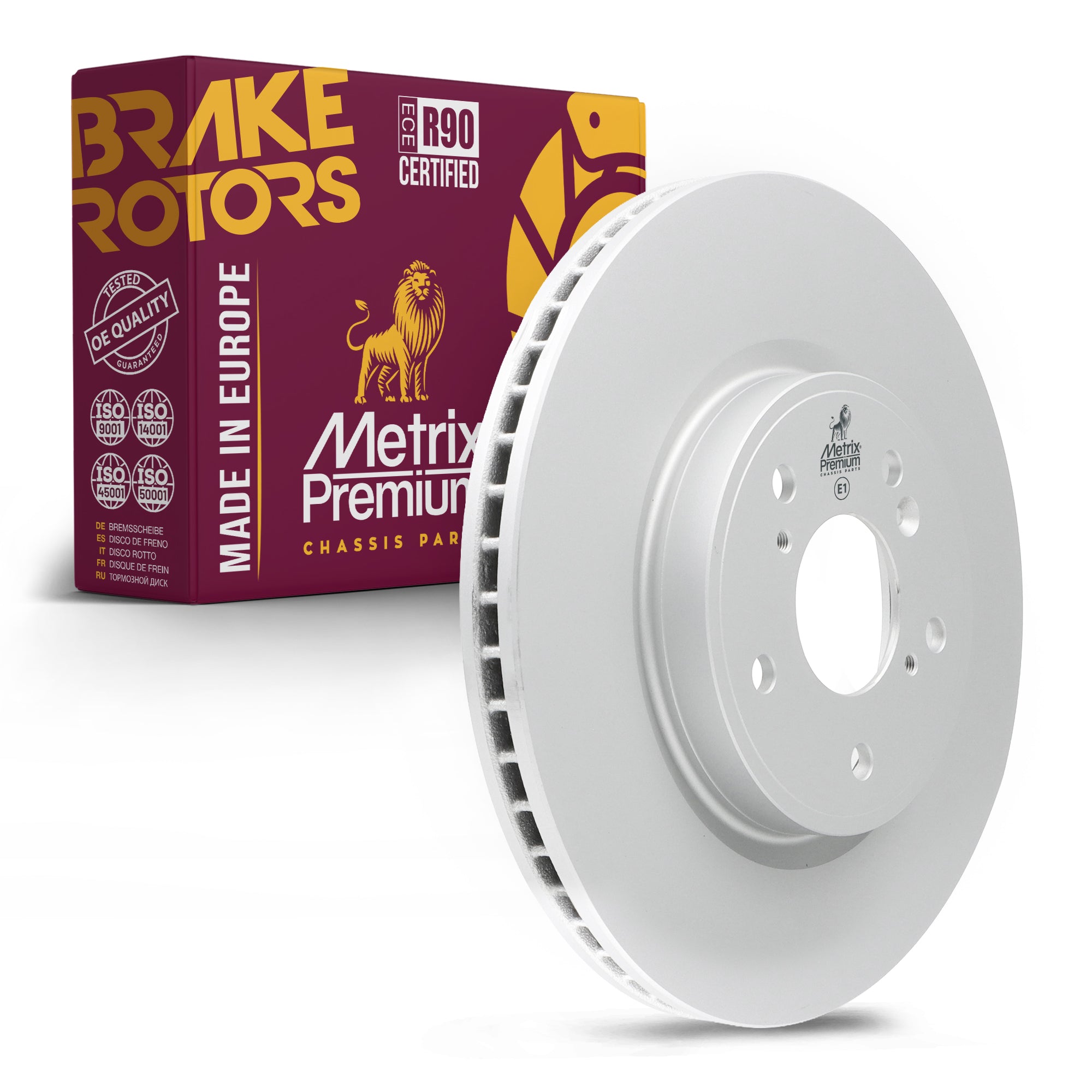 Metrix Premium Front Disc Brake Rotor 84345MF OEM fit auto parts