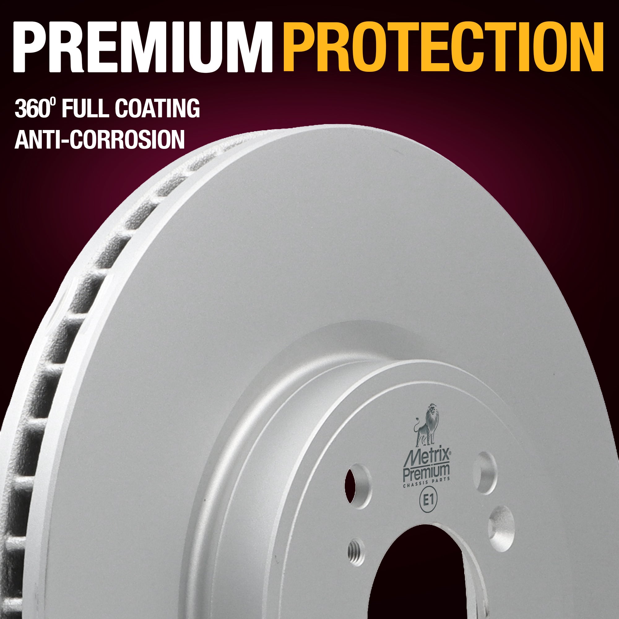Metrix Premium Front Disc Brake Rotor 84345MF spare car parts